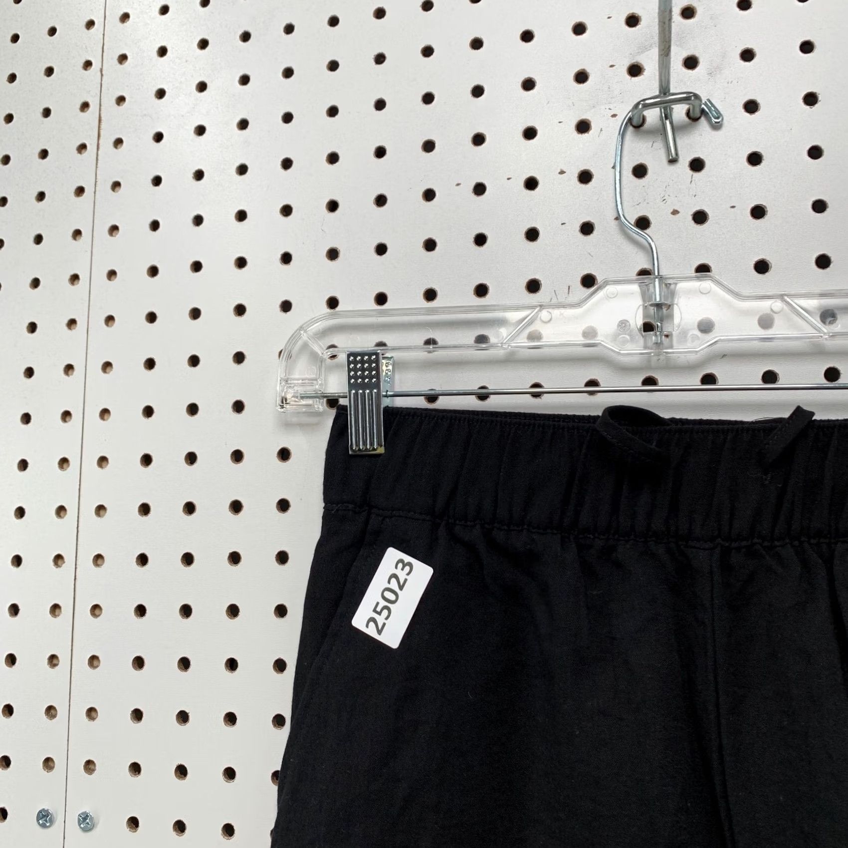 H&M VINTAGE New H&M Black Chino Joggers Womens Small Fits 28x25.5 Elastic Waist NWT Size 28" / US 6 / IT 42 - 6 Thumbnail