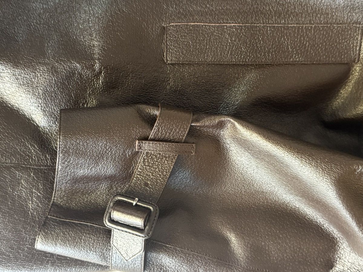 Prada Prada Milano Leather Overcoat (Brown Calfskin) Size US M / EU 48-50 / 2 - 6 Thumbnail