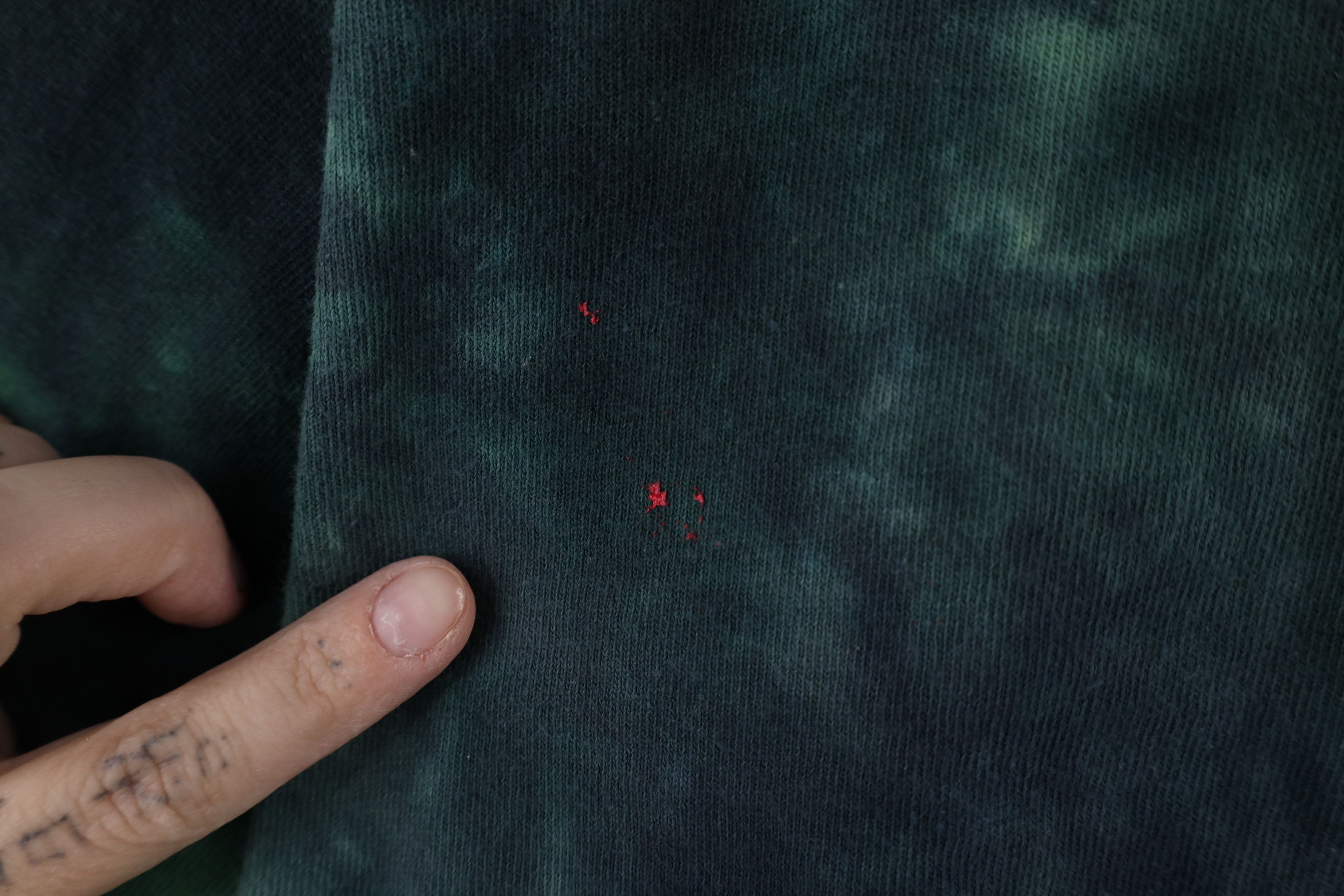 Vintage Vintage 90s Streetwear Knot Shamrock Acid Wash T-Shirt Size US XL / EU 56 / 4 - 6 Thumbnail