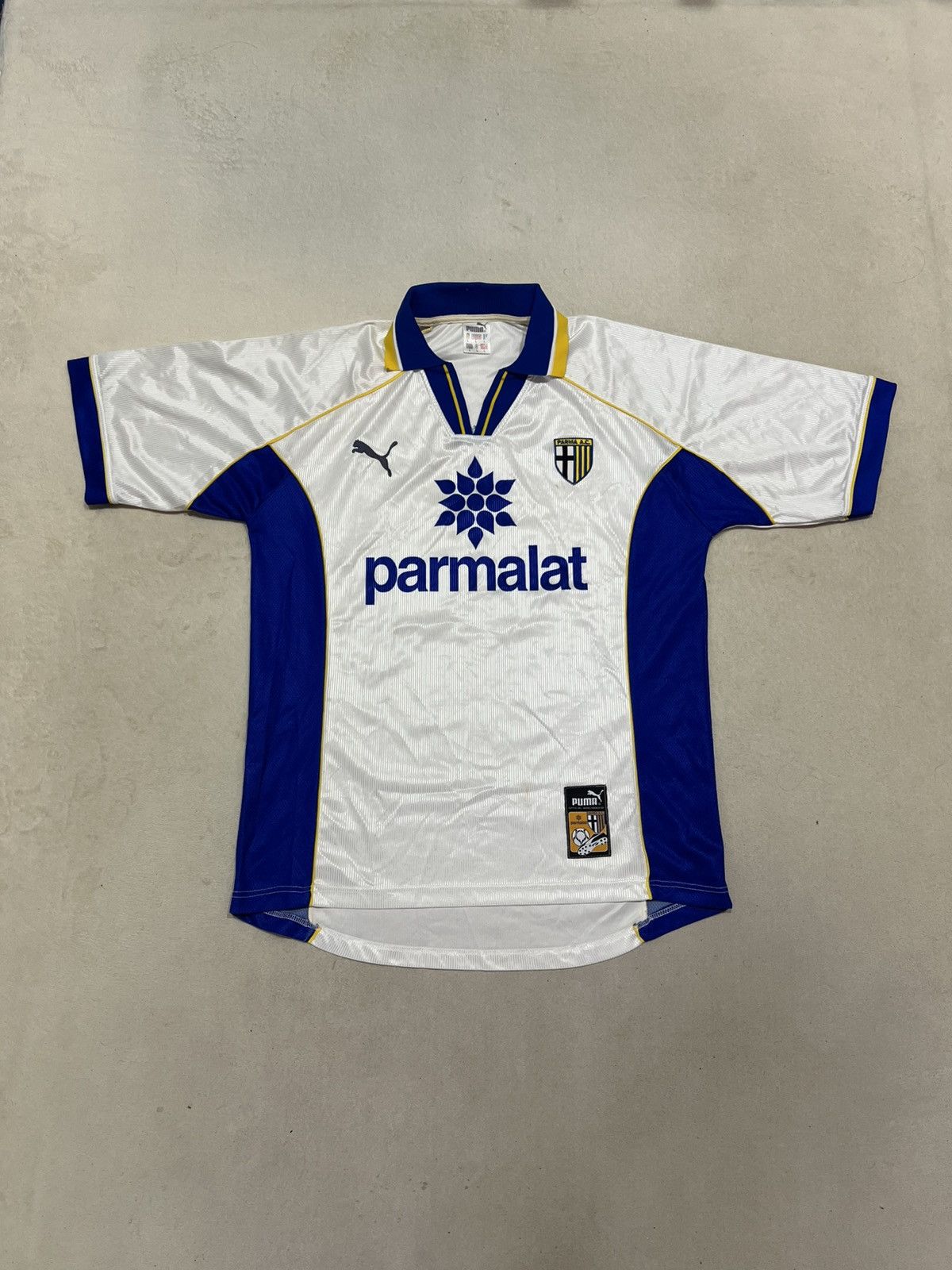 Puma Parma 1997-98 Puma Home Jersey Size US L / EU 52-54 / 3 - 1 Thumbnail