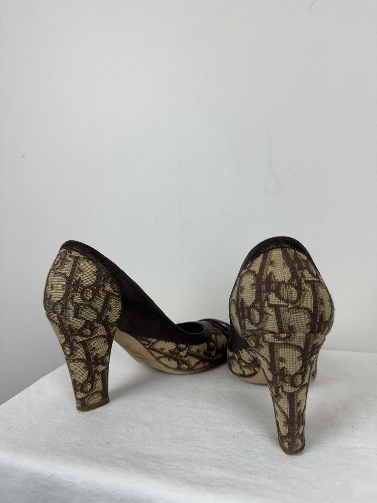 Dior Christian Dior monogram y2k heel boots original luxury item Size US 5.5 / IT 35.5 - 4 Thumbnail