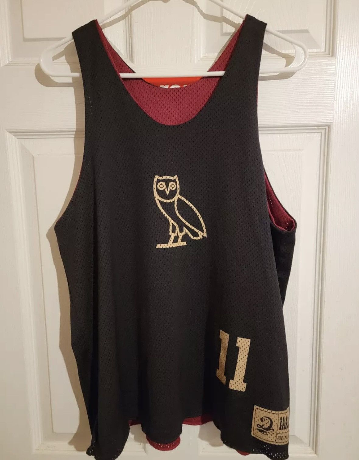image of Drake X J Cole It’S All A Blur Tour Reversible Jersey Size M in Black, Men's