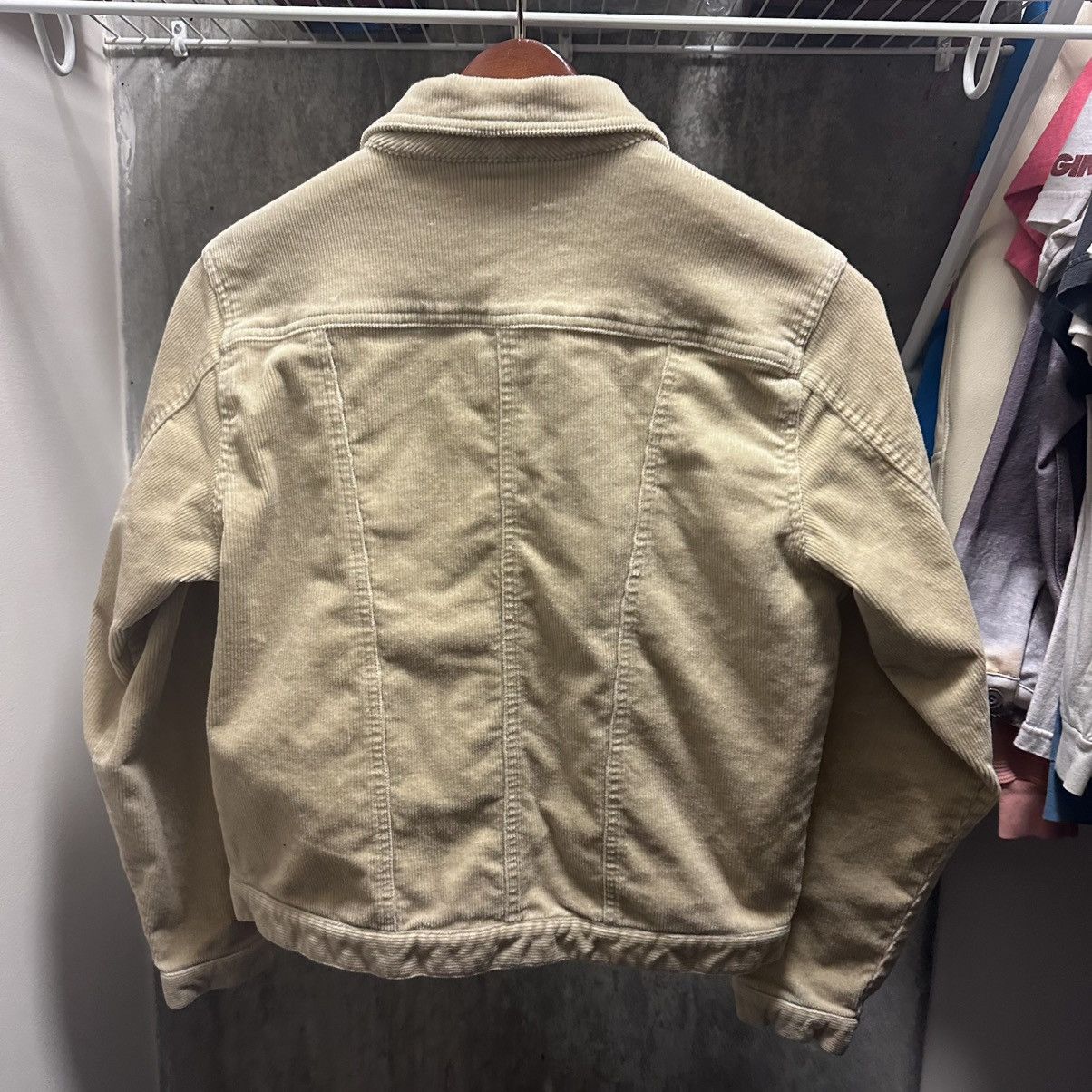 Boston Proper Boston Proper Beige Corduroy Jacket Womens Size 6 Button Up Size M / US 6-8 / IT 42-44 - 5 Thumbnail