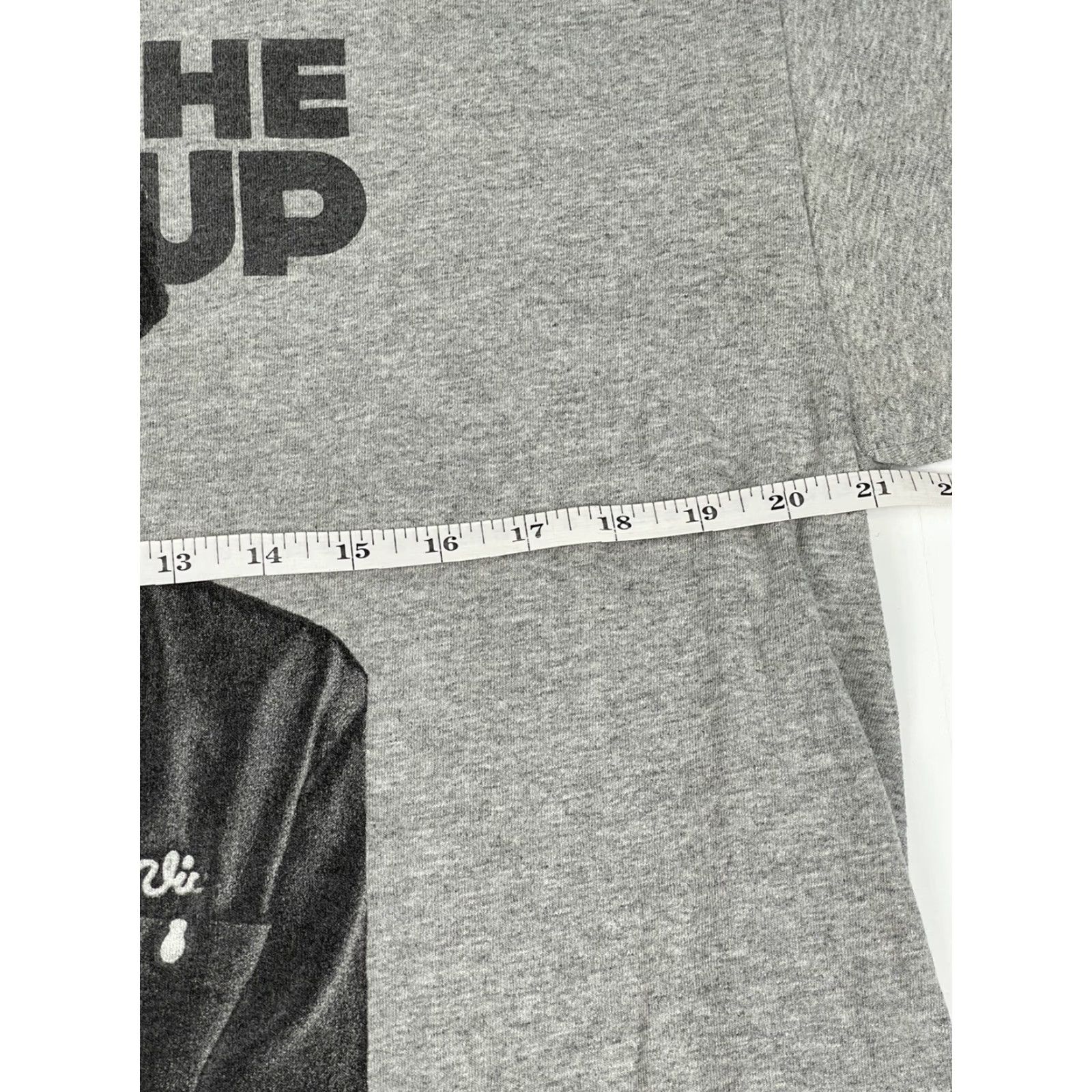 Anvil VINTAGE The Big Lebowski The Dude Steve Buscemi 90s Promo T Shirt L Gray Cotton Unisex Crew Neck Graphic Tee Mens Size US L / EU 52-54 / 3 - 6 Thumbnail