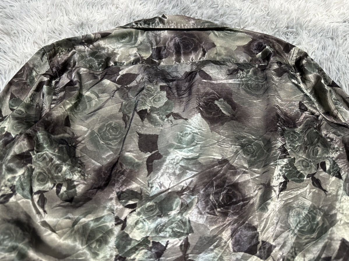 Tornado Mart 🔥Sick Y2K Tornado Mart Shiny Floral Shirt Size US M / EU 48-50 / 2 - 9 Thumbnail