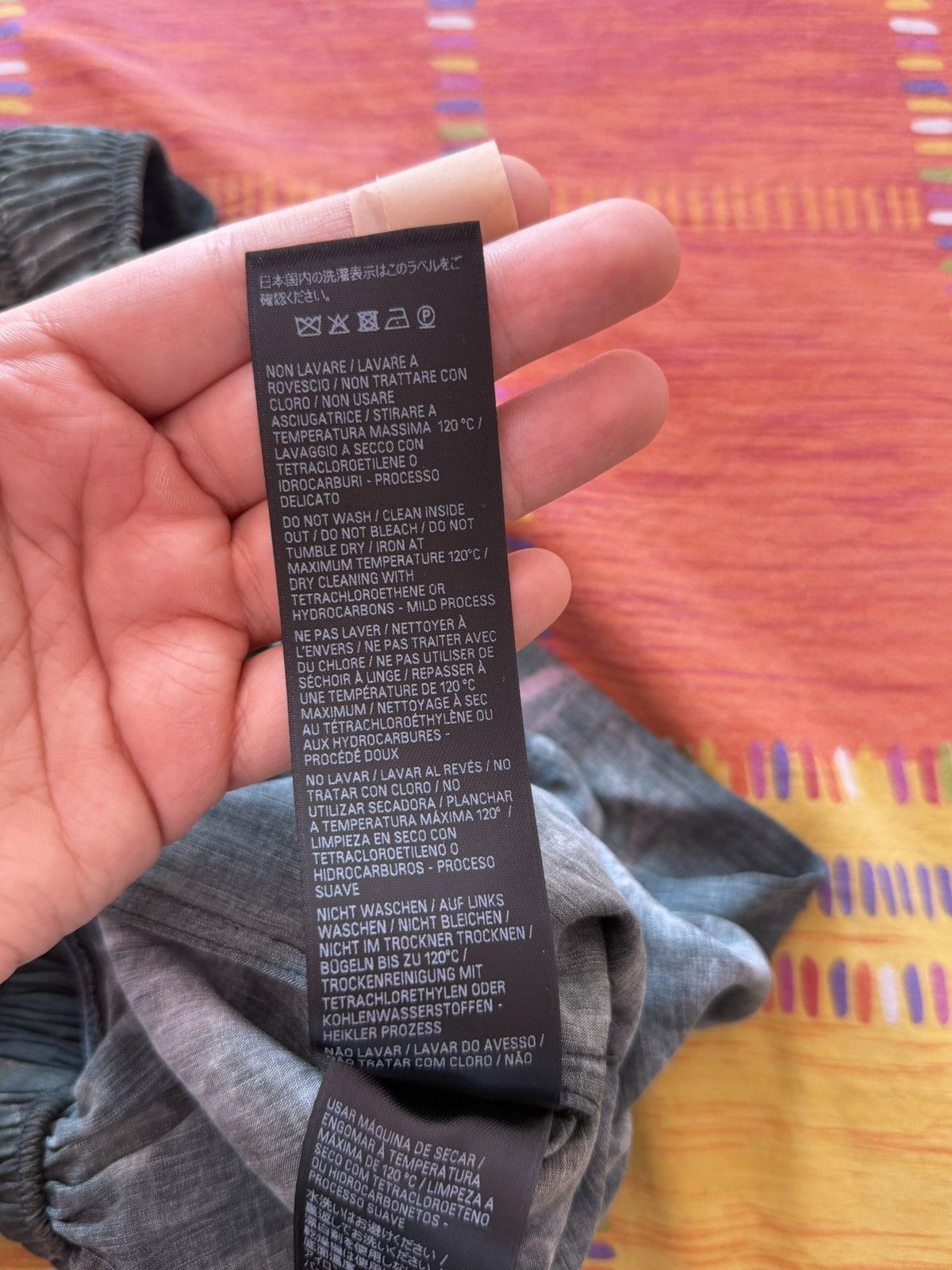Balenciaga [S] 1550$ Spring26 Crayon pyjama pants Size US 33 - 19 Thumbnail