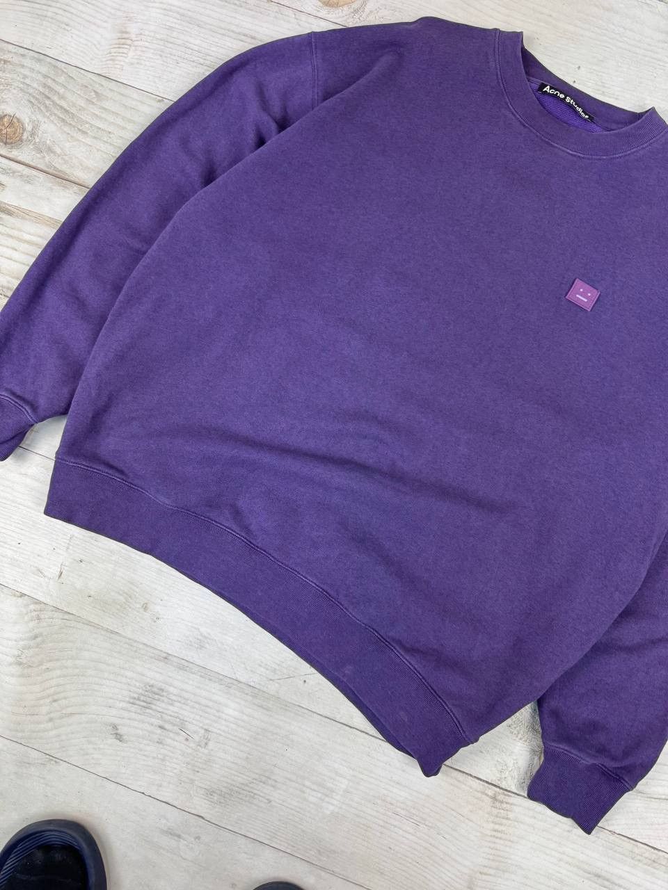 Acne Studios Acne Studios Crew Neck Sweatshirt Oversized Electric Purple Size US S / EU 44-46 / 1 - 3 Thumbnail
