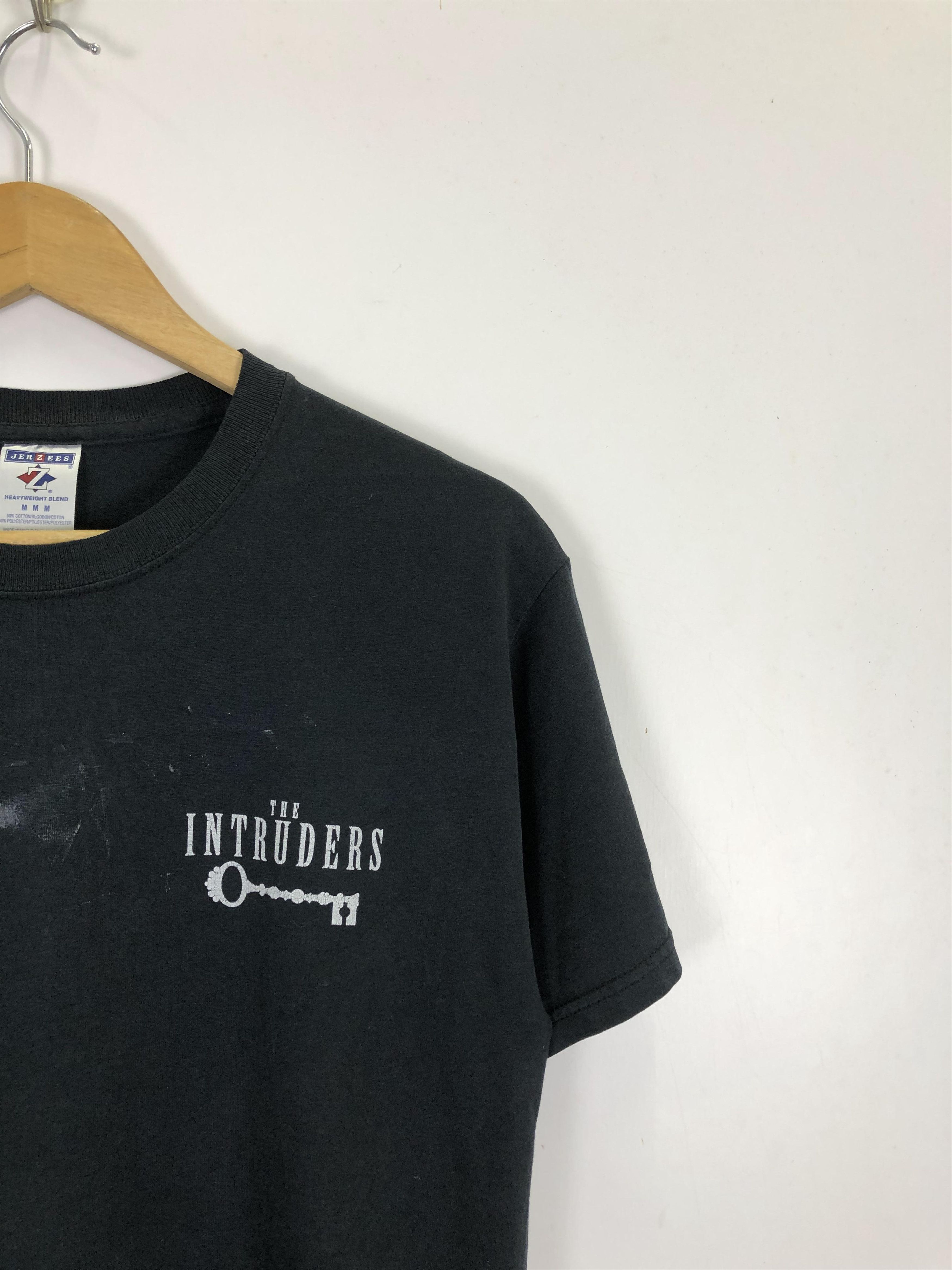 Jerzees × Vintage The Intruders Movie Splatter Paint Short Sleeve Tee TA0353 Size US M / EU 48-50 / 2 - 8 Thumbnail