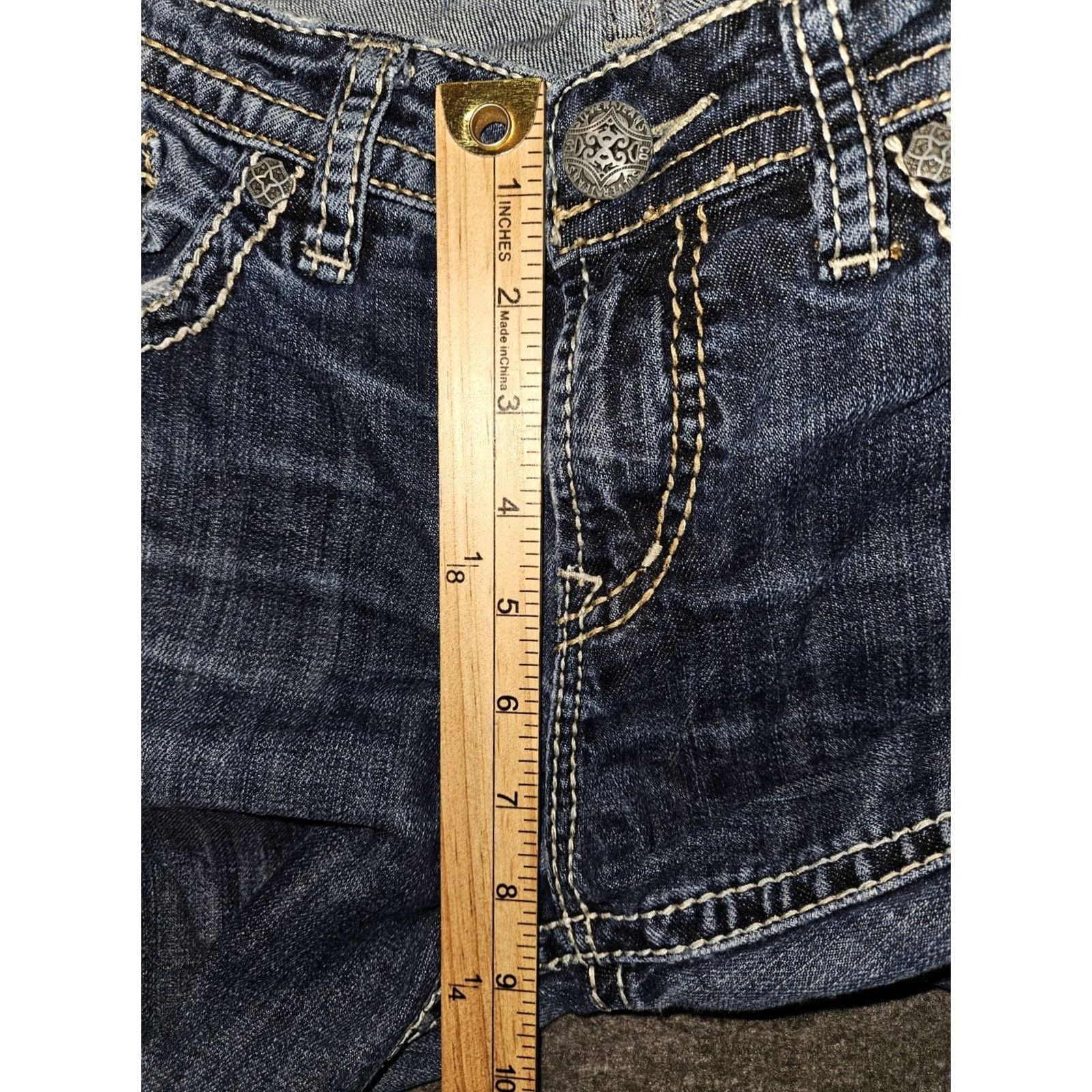 Silver Jeans Co. Silver Jeans Women's Bootcut Jeans Low Rise Silver 29x26 Natsuki Preppy Size 29" - 5 Thumbnail