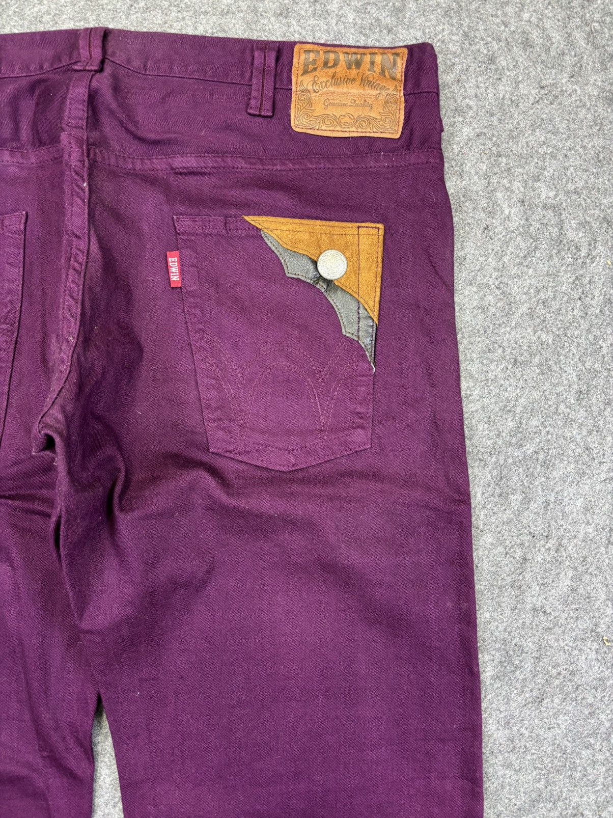 Edwin 💥Rare Colour💥Edwin Big Size Mild Denim F882 Size US 44 / EU 60 - 10 Thumbnail