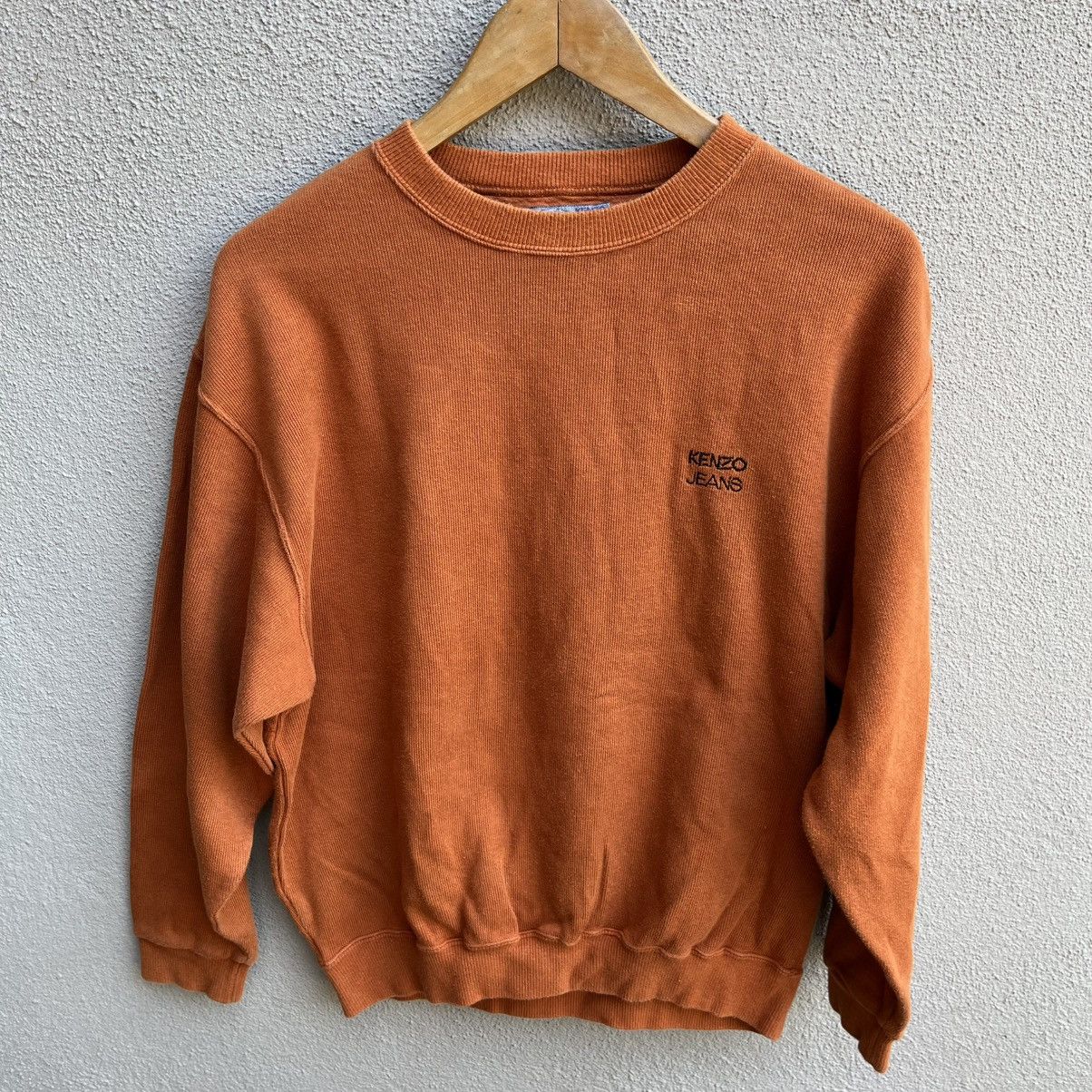 Kenzo KENZO jeans biglogo embroidered crewneck Size US M / EU 48-50 / 2 - 2 Thumbnail