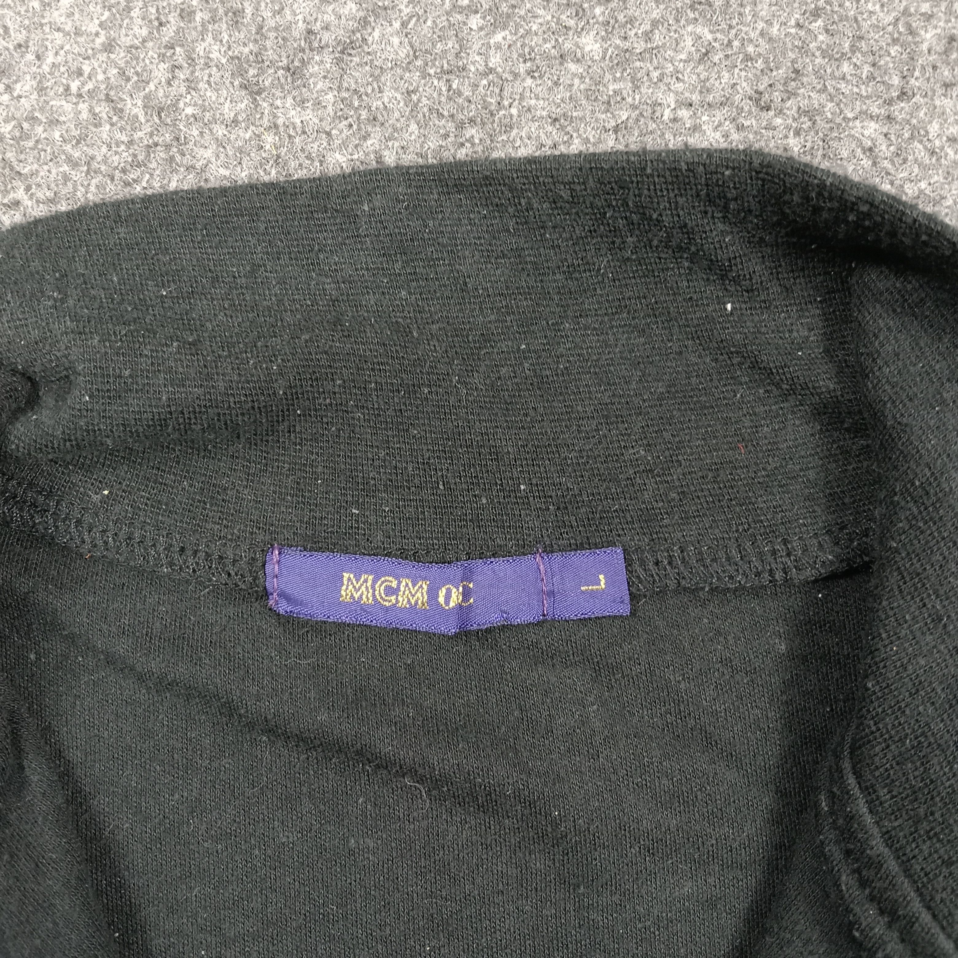 MCM MCM OTC Rhinestone MU Logo Track Jacket C289N18 Size XS / US 0-2 / IT 36-38 - 4 Thumbnail