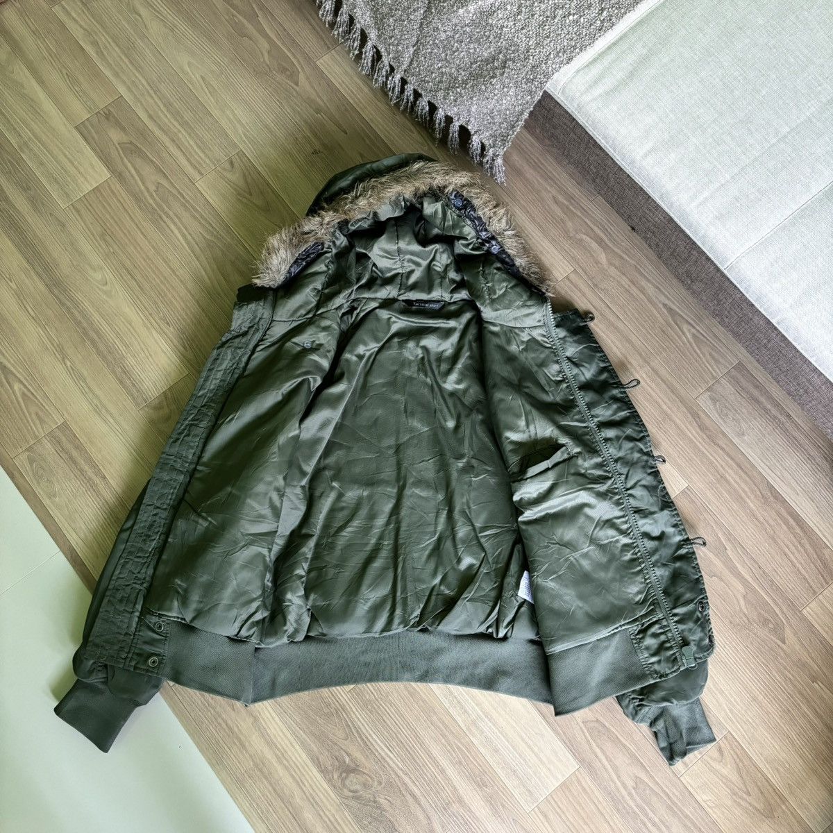 14th Addiction × KMRii × Le Grande Bleu (L.G.B.) Tactical Fur jacket bomber LGB ifsixwasnine Size US L / EU 52-54 / 3 - 2 Thumbnail