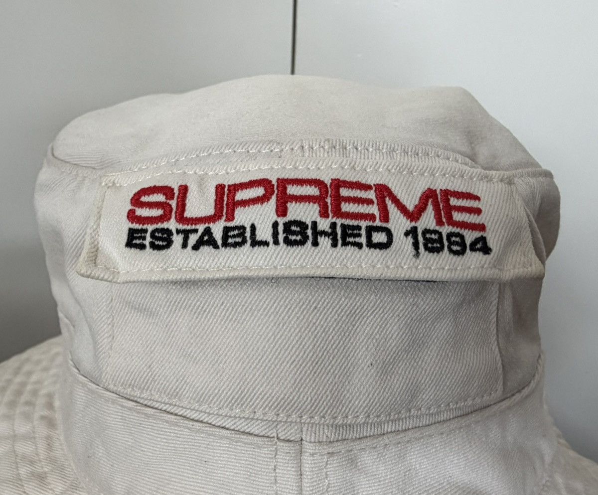 Supreme SUPREME SS19 POCKET CRUSHER WHITE BUCKET HAT CAP MED/LARGE Size ONE SIZE - 3 Thumbnail