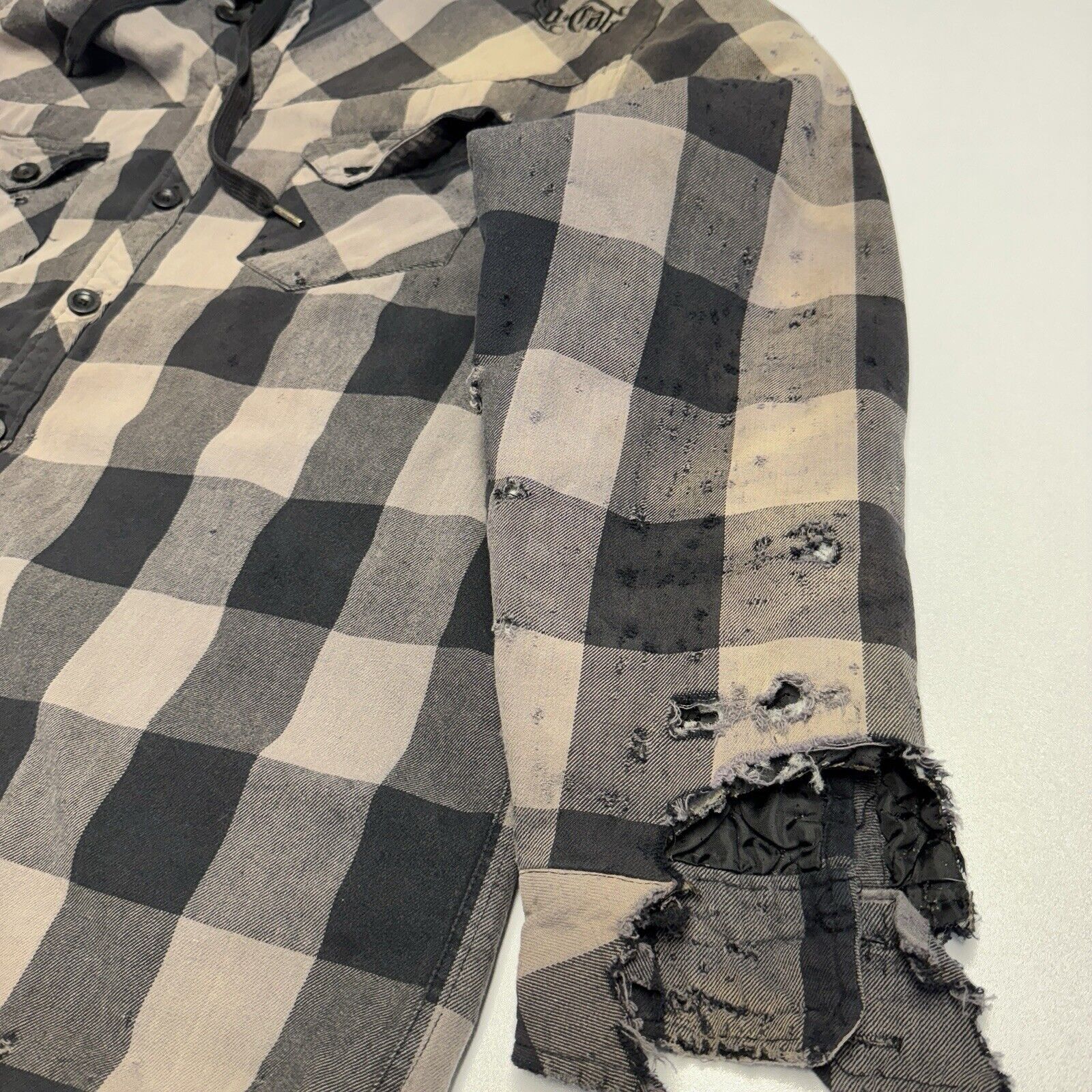 Vintage So Cal Button Up Jacket Mens XL Plaid Insulated Hoodie Embro Size US XL / EU 56 / 4 - 6 Thumbnail