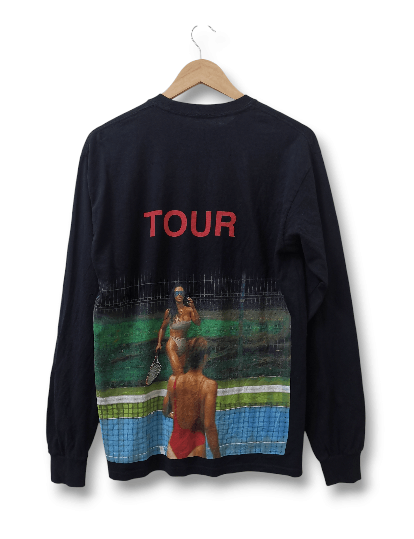 Kanye West Saint Pablo Kanye West Tour Kim Kardashian Long Sleeve Size US L / EU 52-54 / 3 - 1 Thumbnail