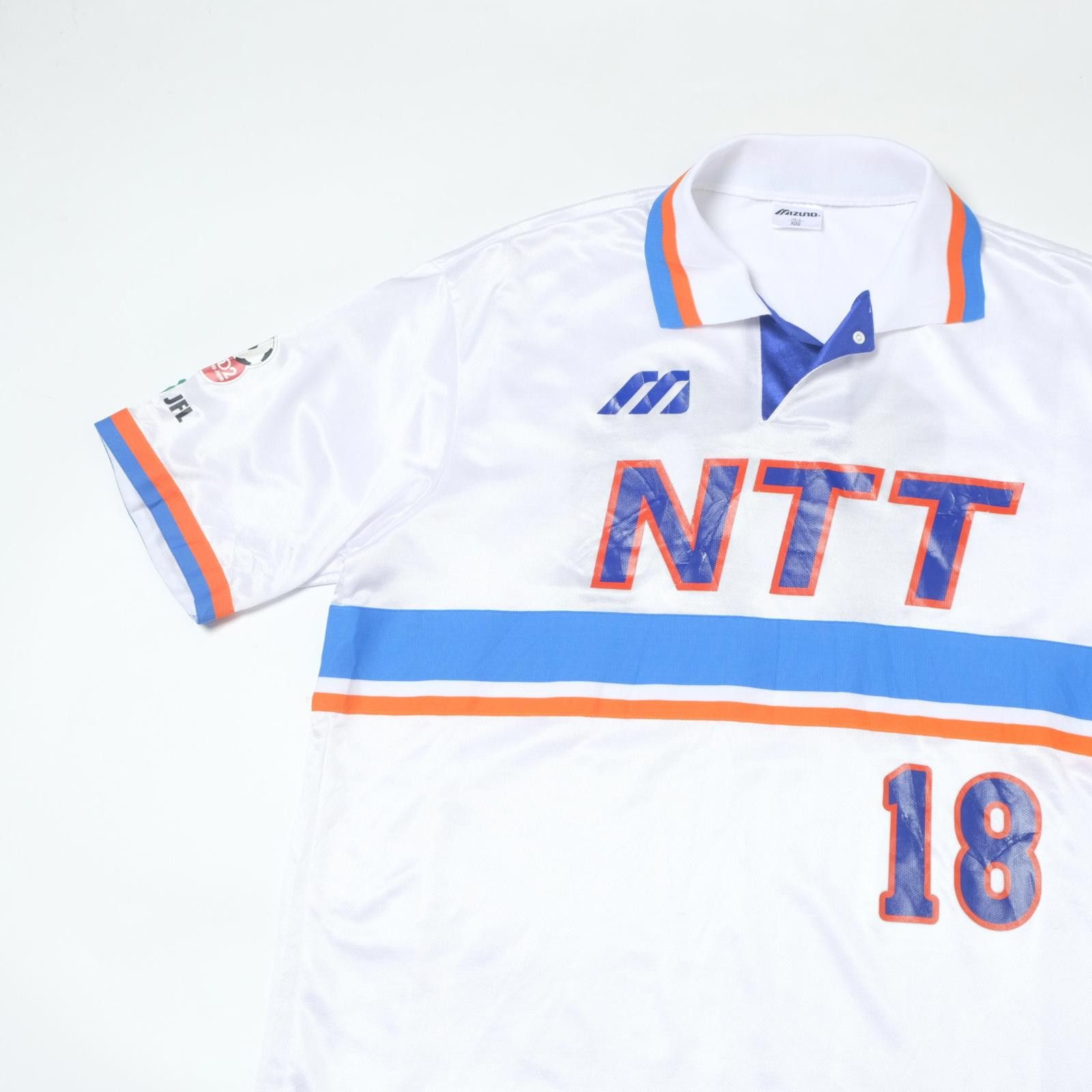 Mizuno 1998 NTT Kanto (RB Omiya Ardija) Away Shirt J-League (L) Size US L / EU 52-54 / 3 - 3 Thumbnail