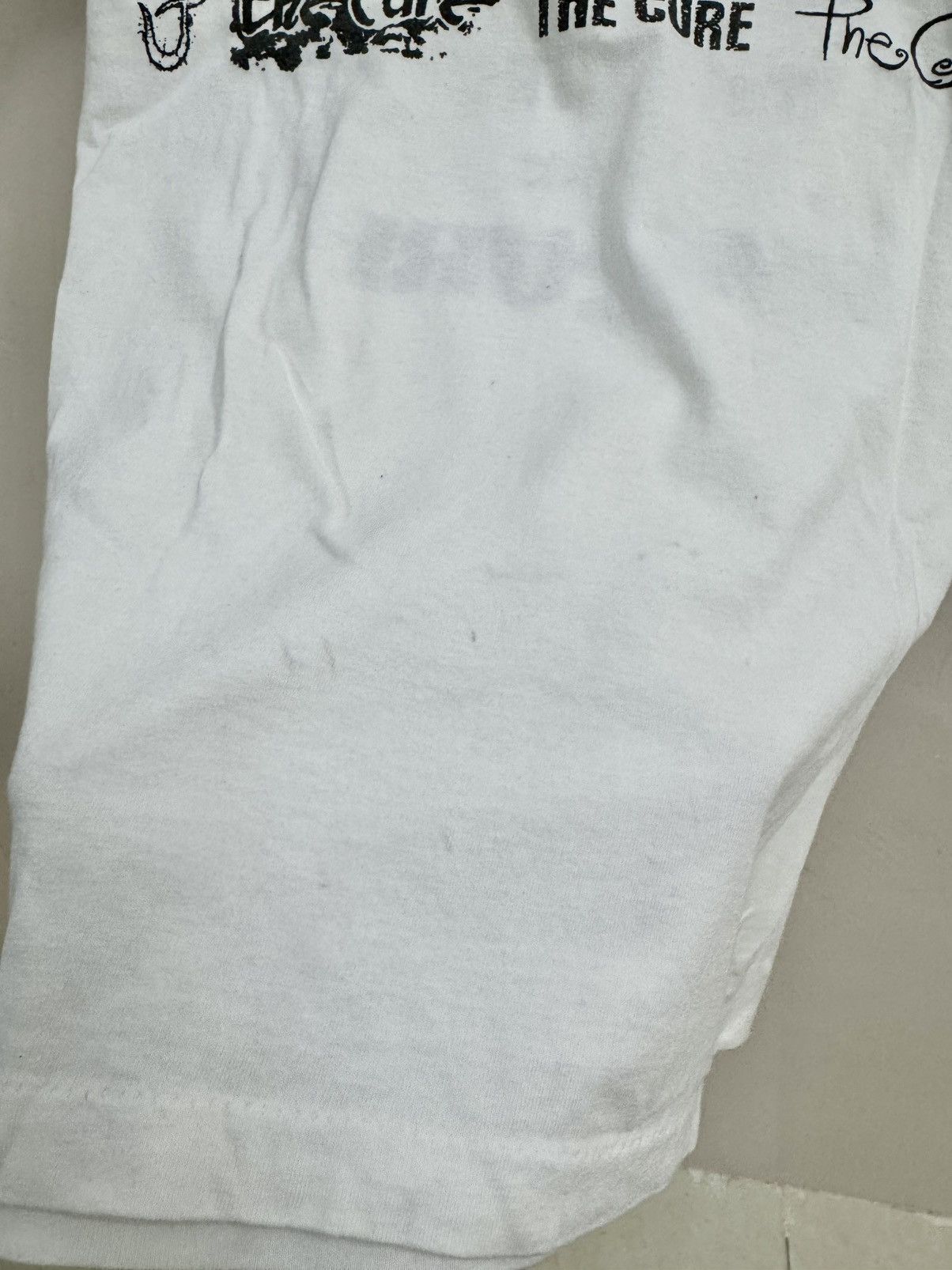 The Cure Vintage 90s The Cure Ringer Tee Size US L / EU 52-54 / 3 - 4 Thumbnail