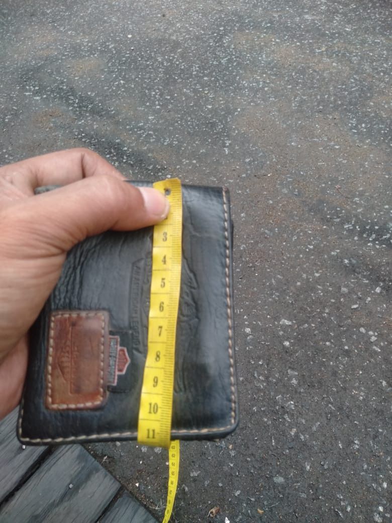 Harley Davidson × Leather × Vintage Vintage Harley Davidson Leather Wallet Size ONE SIZE - 9 Thumbnail