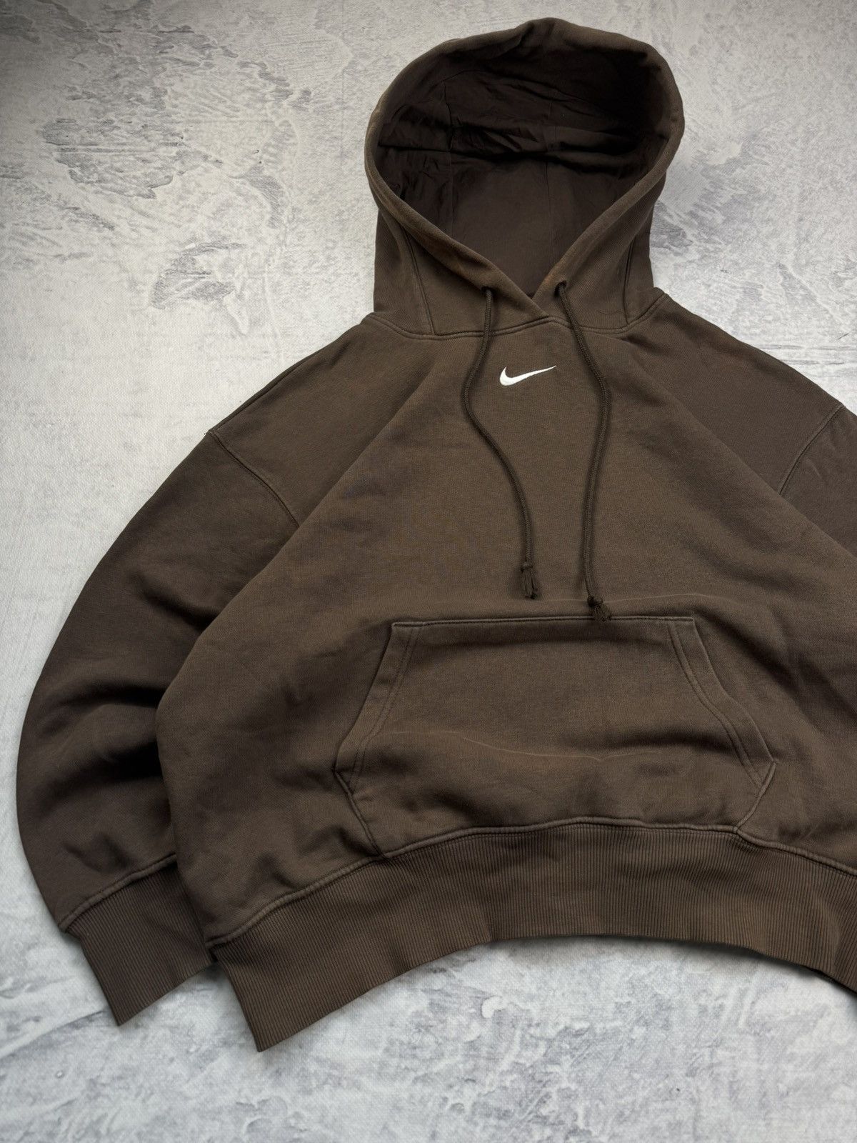 Nike × Vintage NIKE VINTAGE CENTER LOGO OVERSIZE BOXY HOODIE Size US S / EU 44-46 / 1 - 2 Thumbnail