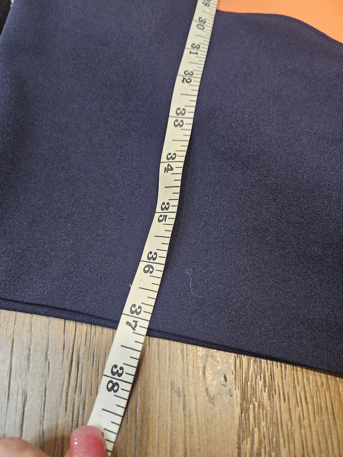 Designer Connected Apparel Color-Block Shift Dress - Navy & Coral Size M / US 6-8 / IT 42-44 - 5 Thumbnail