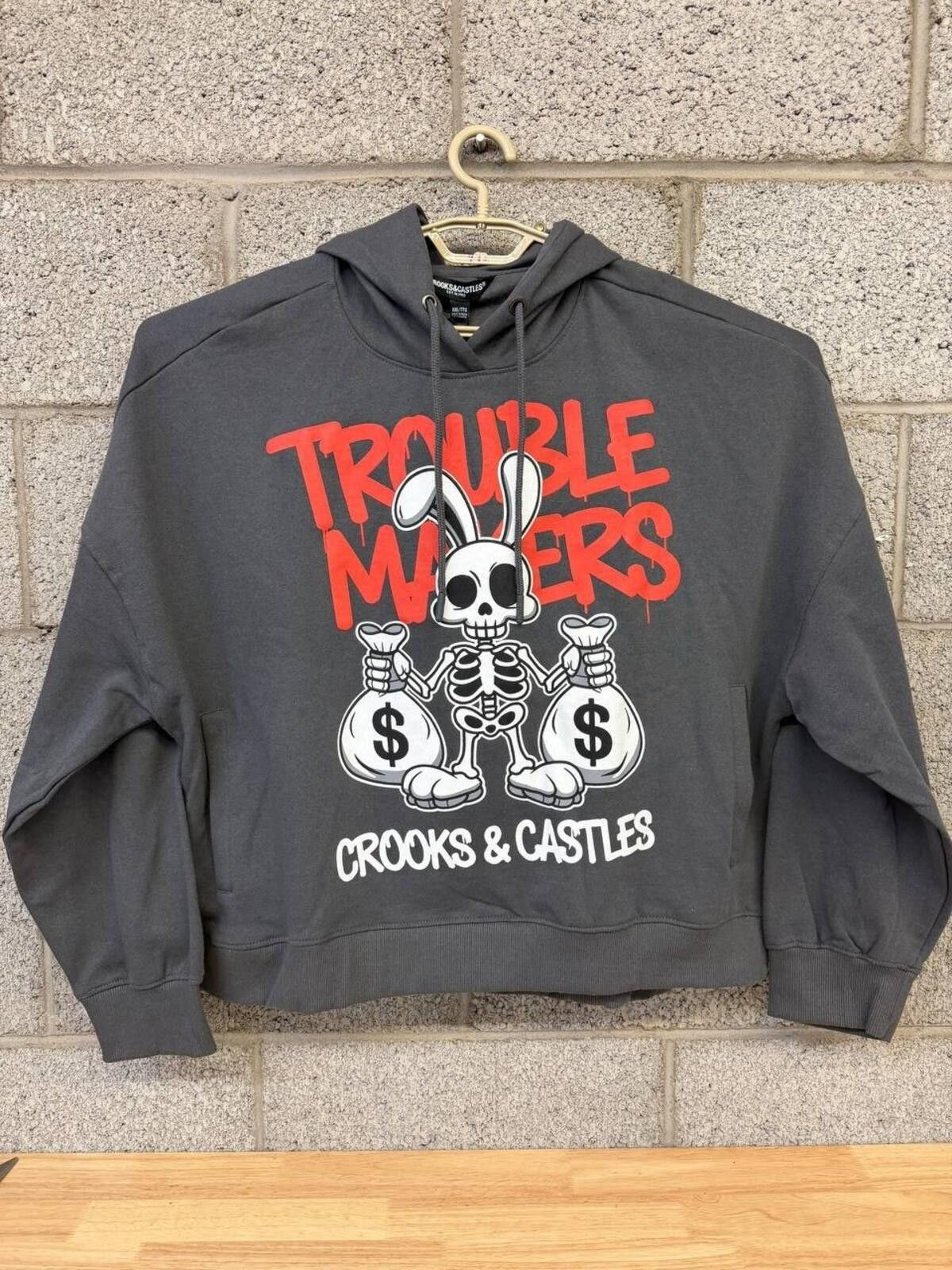 Crooks & Castles Crooks & Castles Trouble Makers Hoodie Streetwear XXL Y2K Size US XXL / EU 58 / 5 - 1 Thumbnail