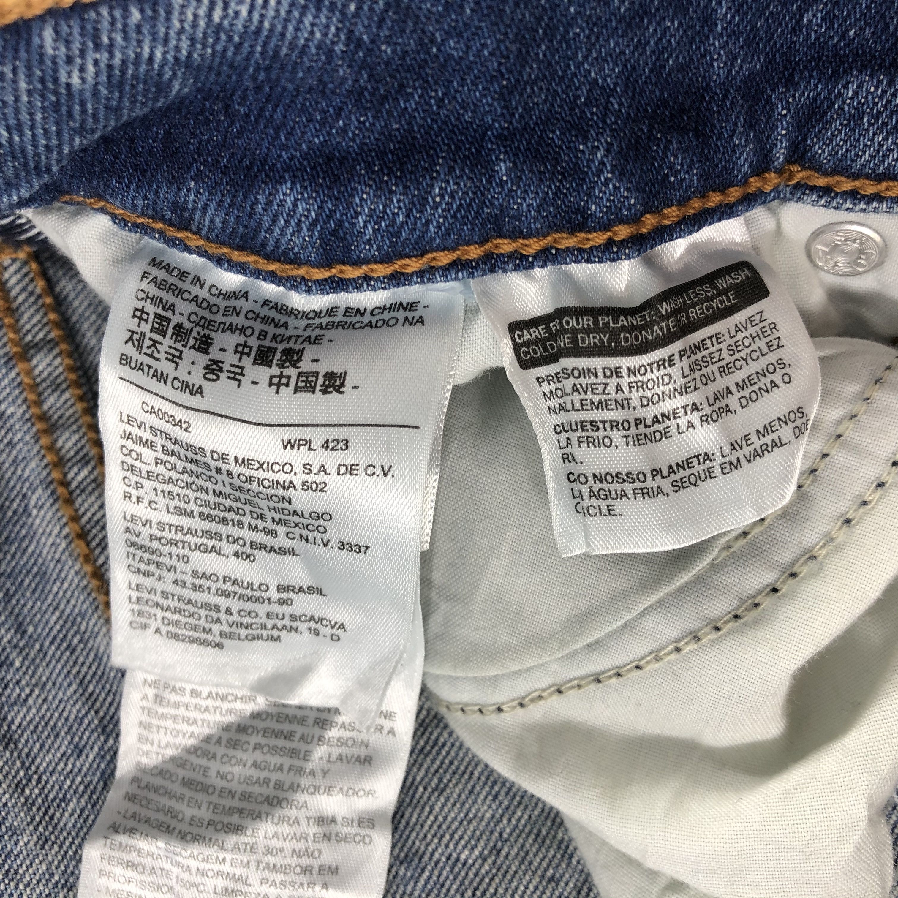 Levi's × Vintage Vintage Blue Wash Levis Jeans-JM3083 Size US 29 - 13 Thumbnail