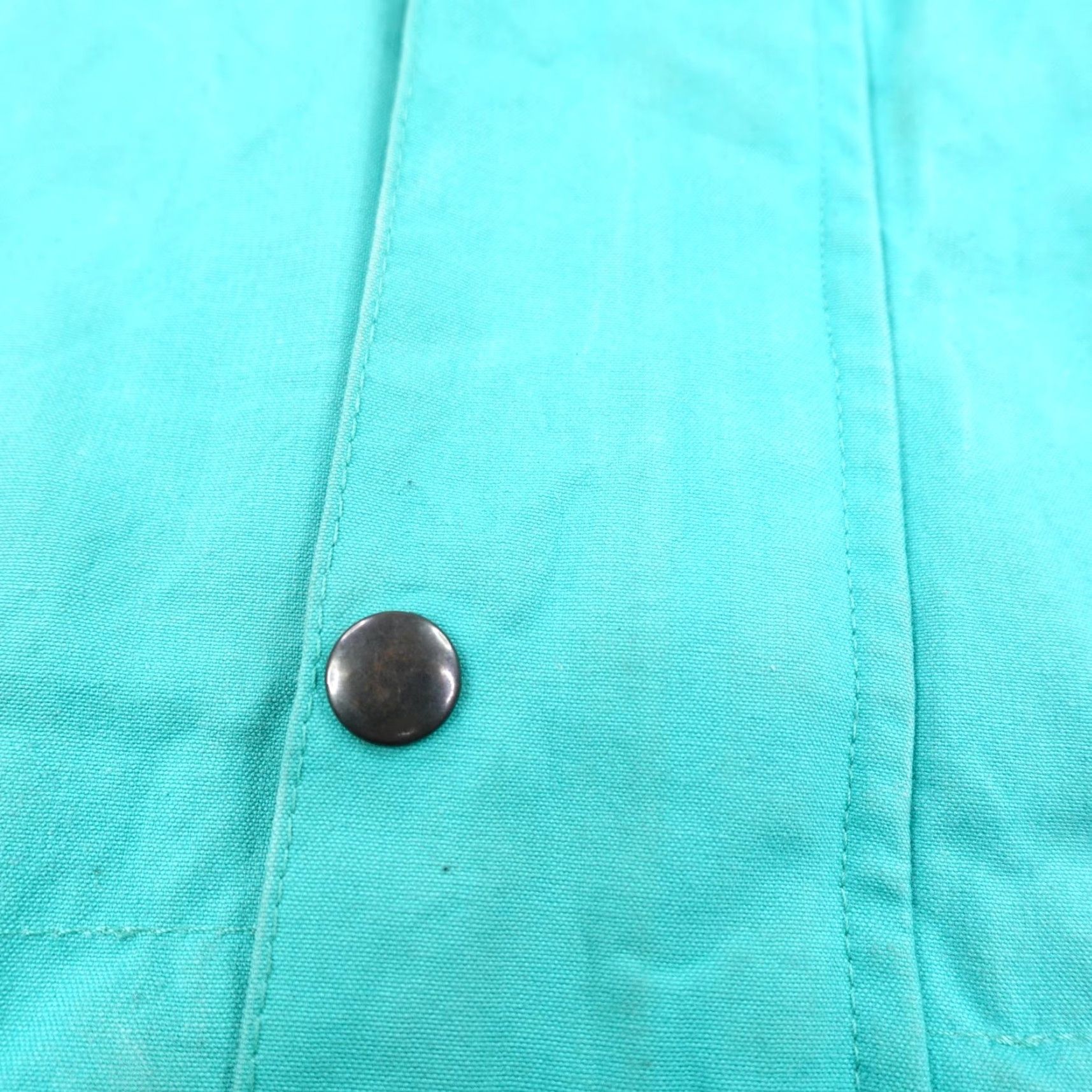 Altea VINTAGE Kakadu Traders Jacket XL Teal Hooded Parka Mens Outdoor Cotton Field Coat Size US XL / EU 56 / 4 - 4 Thumbnail