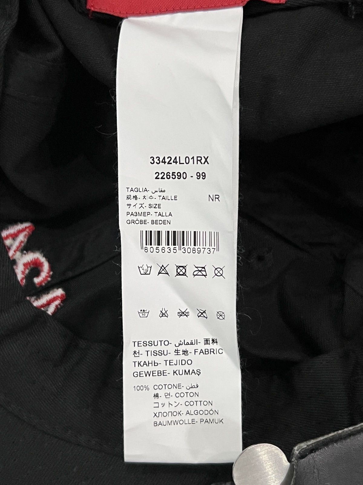 424 424 Embroidered Cap Size ONE SIZE - 8 Thumbnail