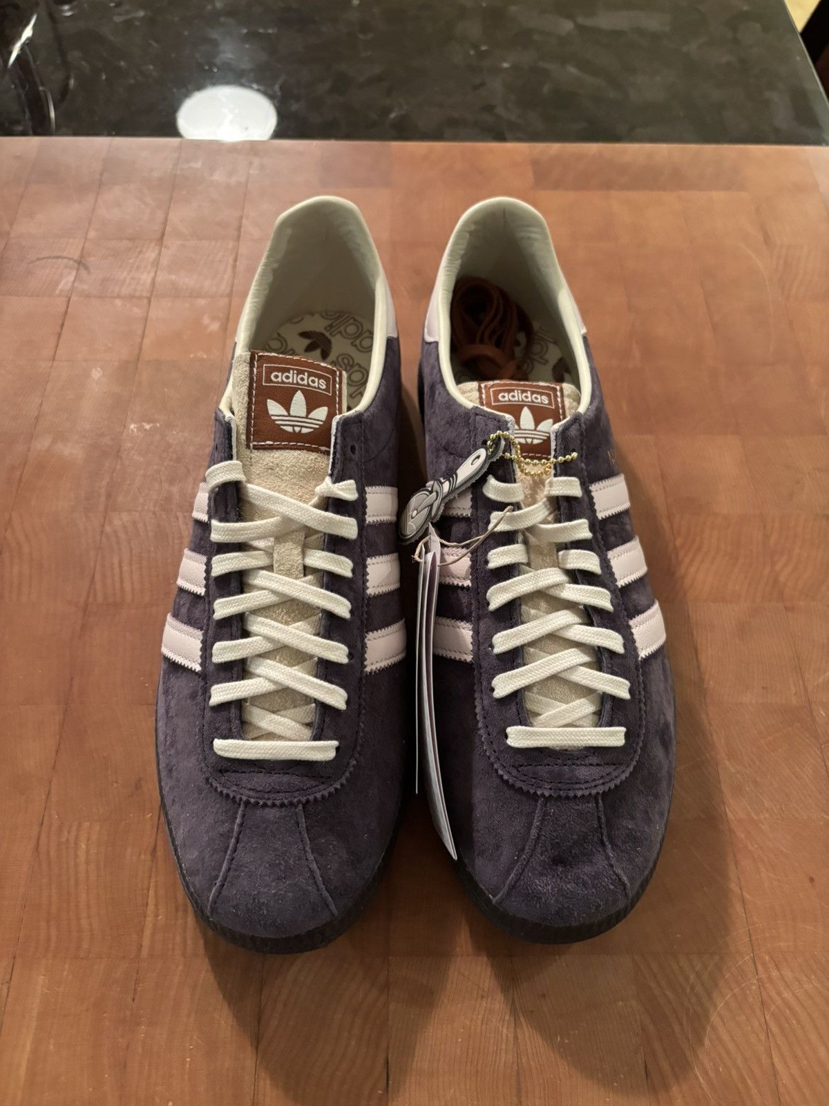 Adidas Adidas Napoli “Shadow Violet” Size US 9.5 / EU 42-43 - 2 Thumbnail