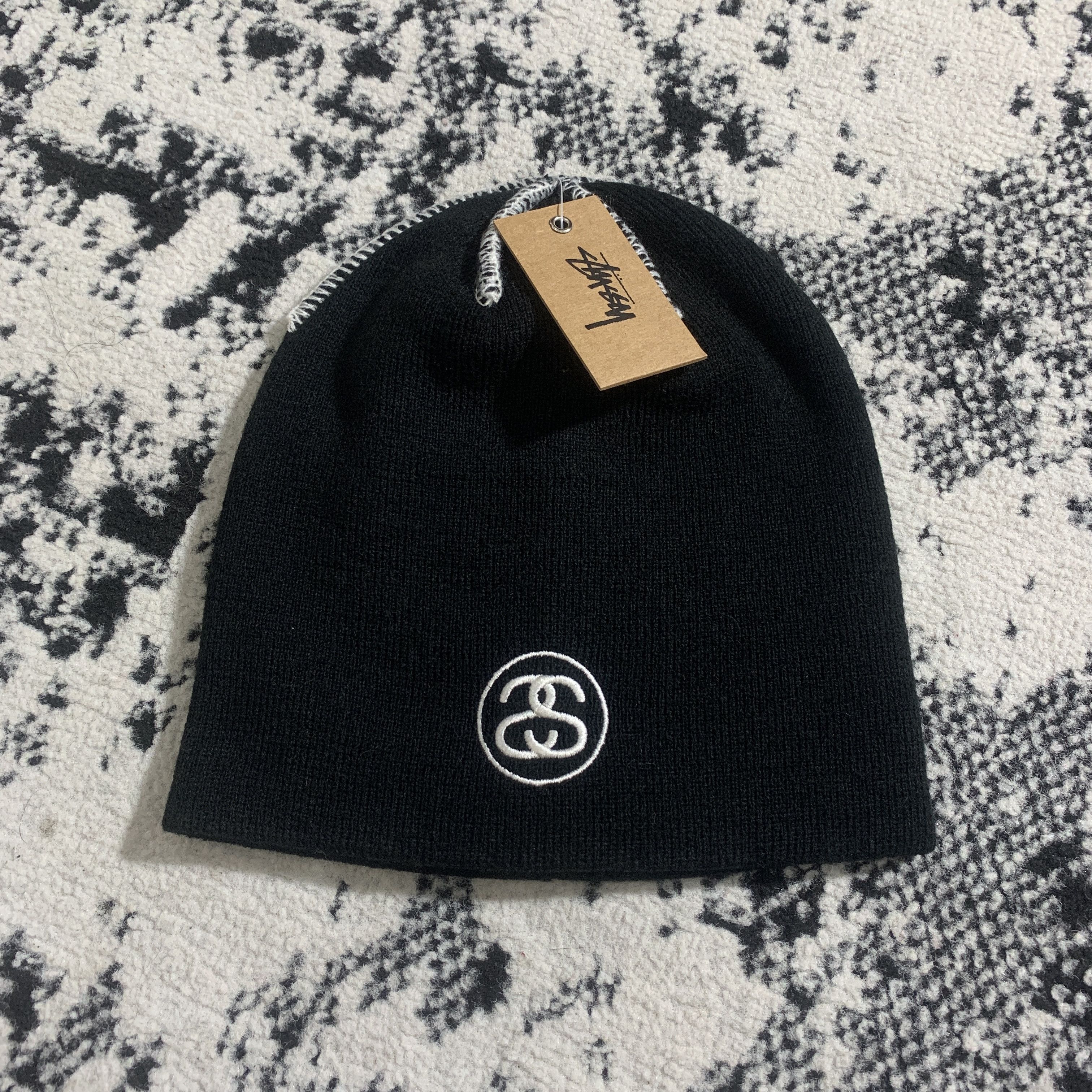 帽子 Stussy KNIT SKULLCAP BURLY S BLACK Skullcap Knit Burly S – Premier