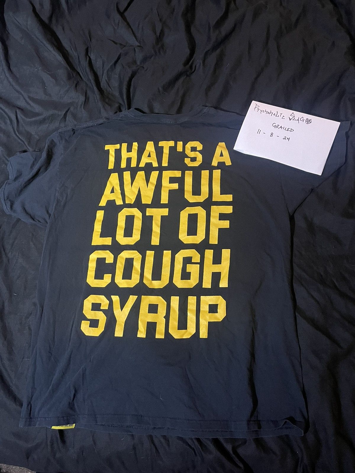 Awful Lot of Cough Syrup × Band Tees Awful lot of cough syrup rare iron maiden shirt Size US XXL / EU 58 / 5 - 3 Thumbnail