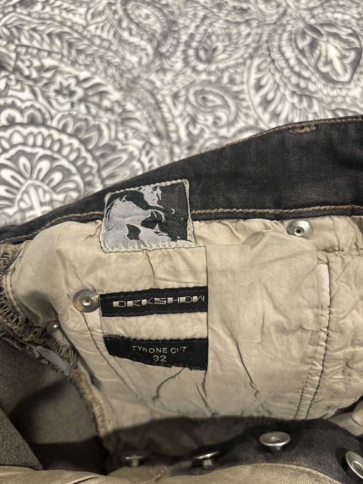 Rick Owens Rick owens tyrone denim Size US 32 / EU 48 - 3 Thumbnail