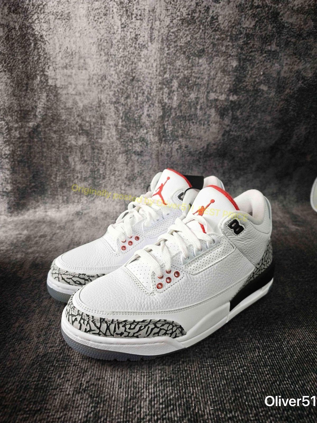 Air Jordan 3 Retro Mocha Sneaker Bbbb22/2609 in White, Men's (Size 7.5)