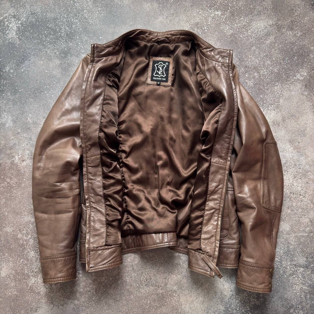 Hysteric Glamour × Japanese Brand Amazing Vintage Moto Biker Brown Leather Jacket Size M / US 6-8 / IT 42-44 - 3 Thumbnail