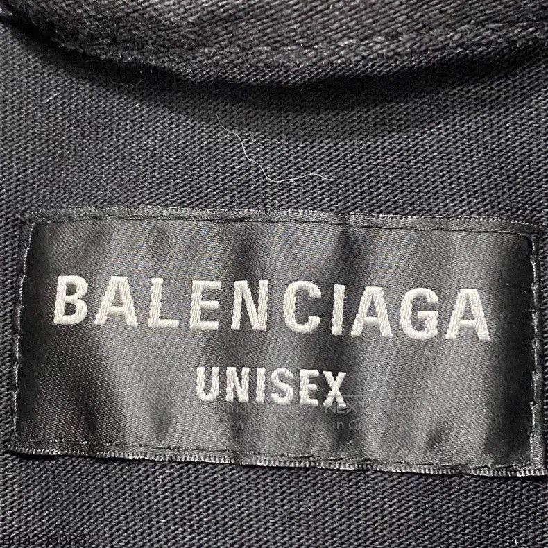 Balenciaga Balenciaga Distressed Denim Jacket. Size US S / EU 44-46 / 1 - 6 Thumbnail