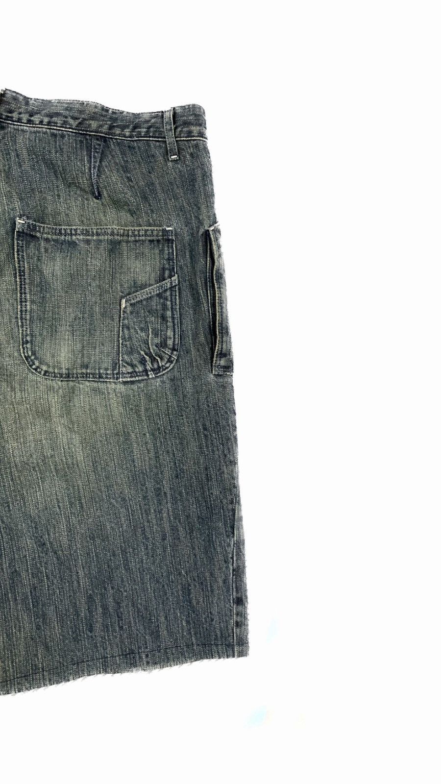 Japanese Brand Bootleg Japan Denim Shorts 🇯🇵 Size US 33 - 9 Thumbnail