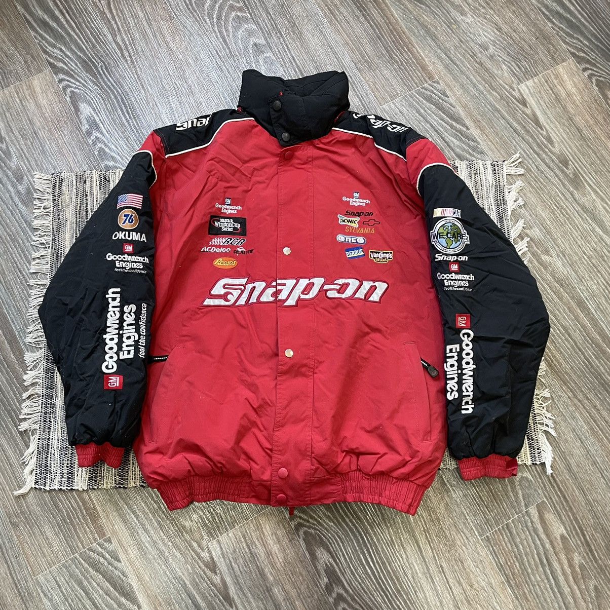 NASCAR × Vintage GRAIL 90s SNAP ON MOTO BOMBER RACING MARLBORO F1 ...