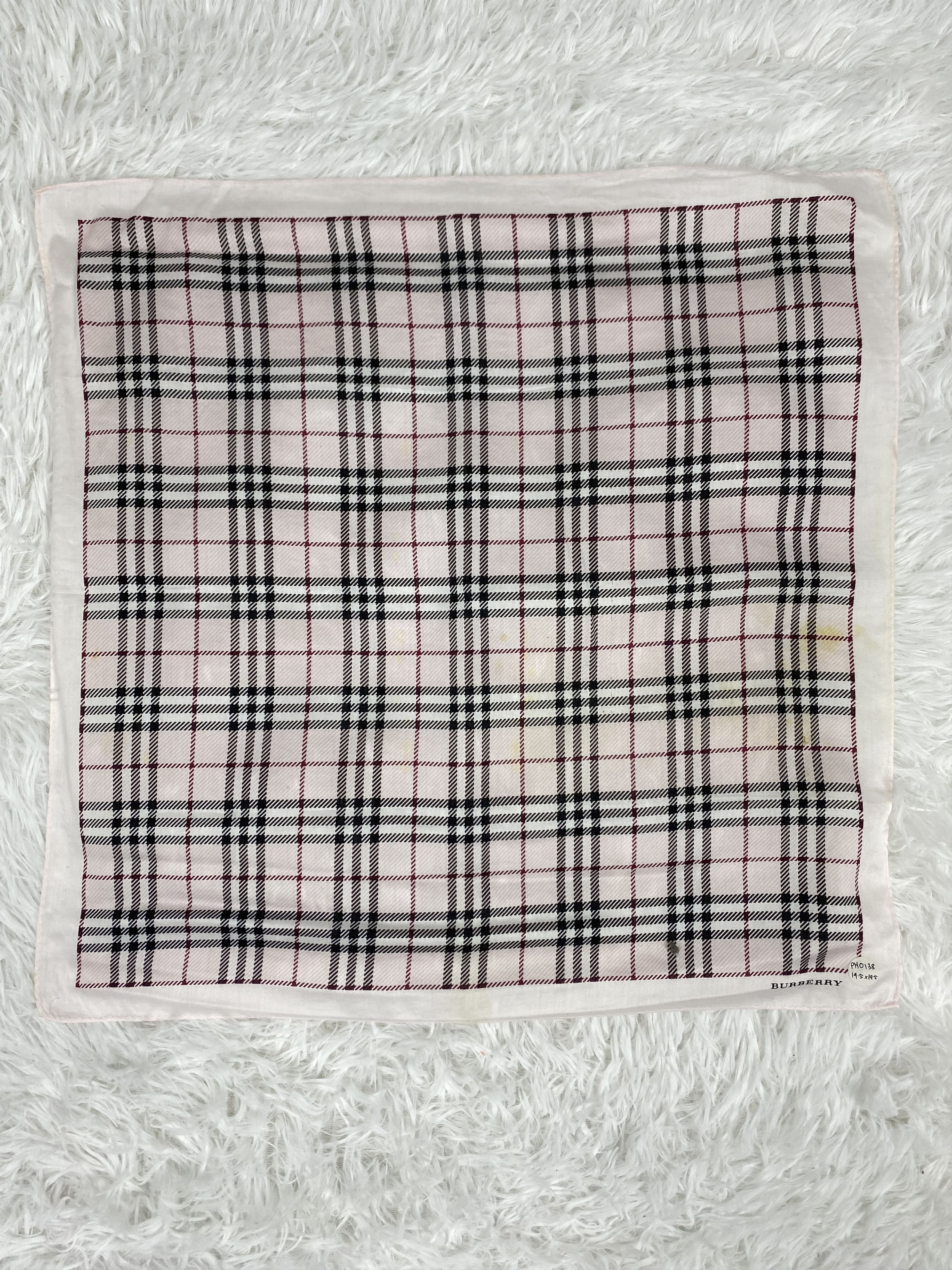 Burberry Vintage Burberry Handkerchief PH0138 Size ONE SIZE - 4 Thumbnail