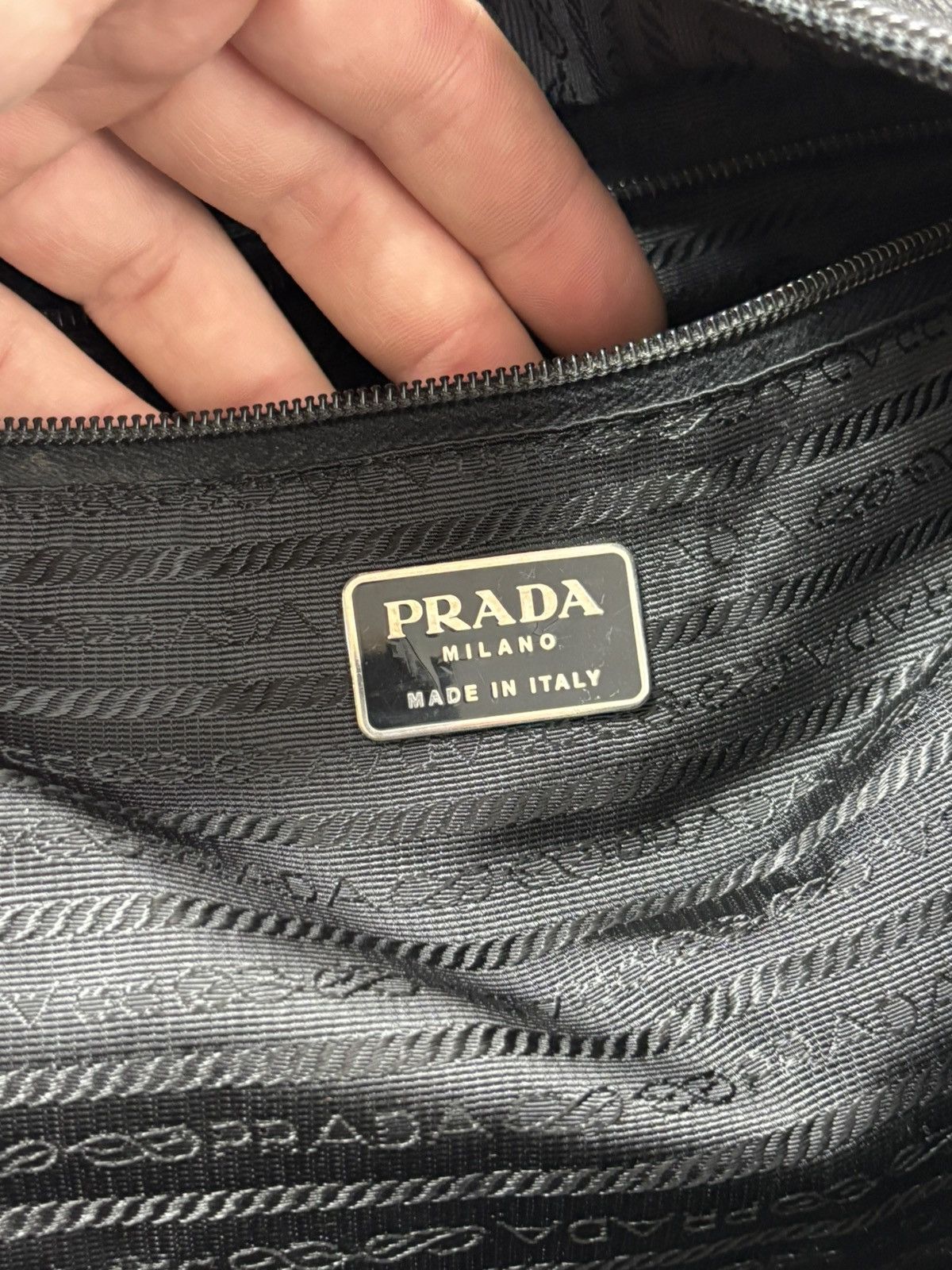 Prada × Vintage Vintage Prada Luggage Nylon Bag Size ONE SIZE - 13 Thumbnail