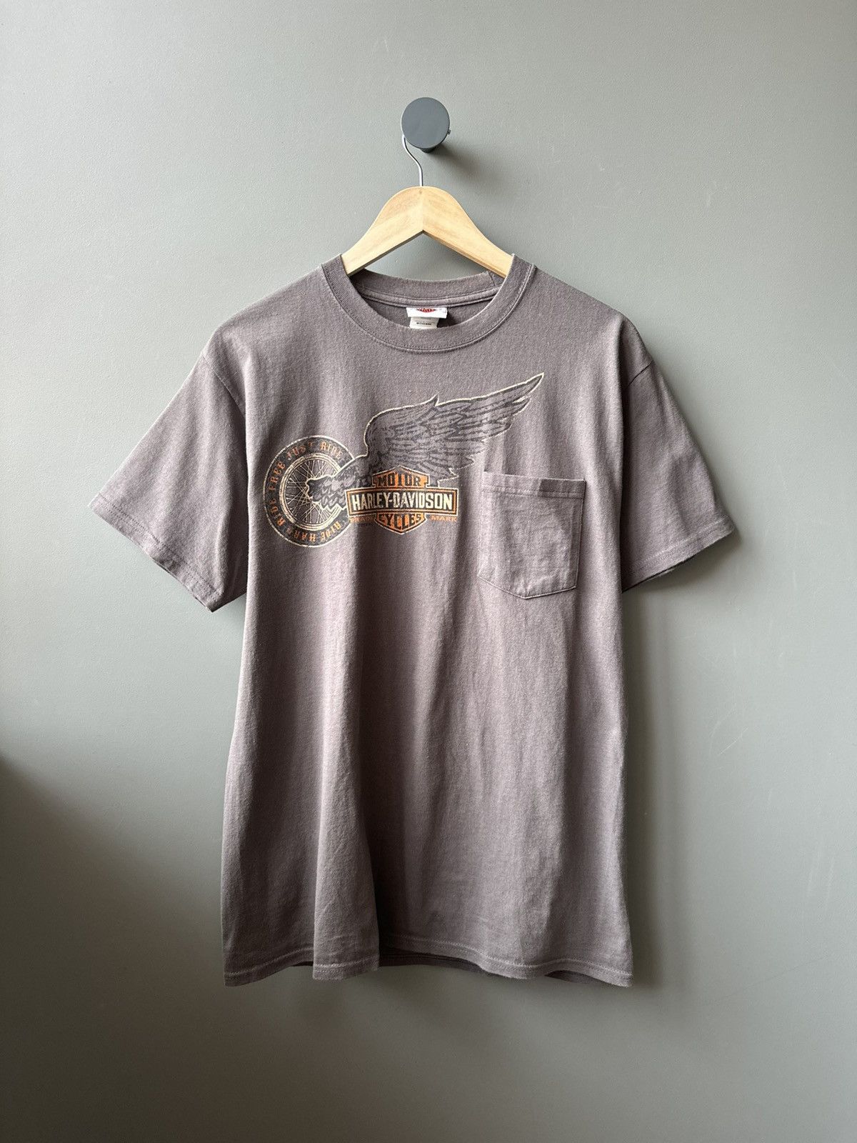 Harley Davidson Harley Davidson Maidstone England Reversible Graphic Tee Size US M / EU 48-50 / 2 - 1 Thumbnail
