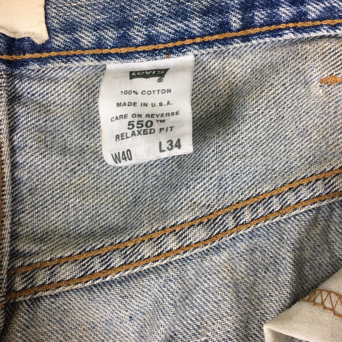 Levi's Vintage Clothing Vintage Levi’s 550 Relaxed Fit Jeans Size US 40 / EU 56 - 12 Thumbnail