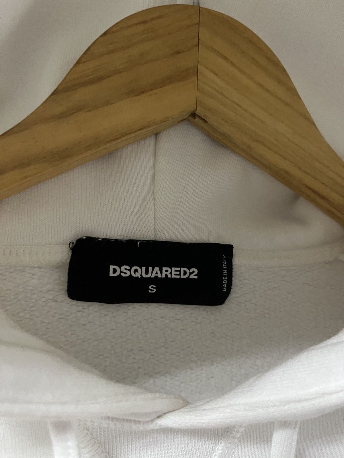 Dsquared2 Dsquared White "Be Cool Be Nice" Hoodie Size US S / EU 44-46 / 1 - 4 Thumbnail