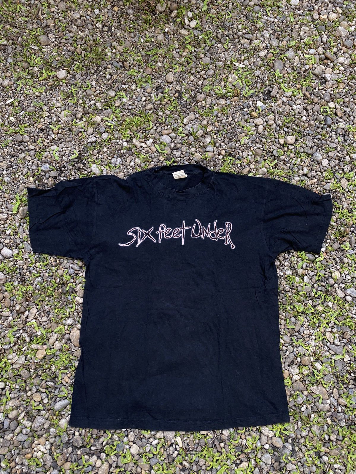 Band Tees × Vintage Vintage 2000 Six Feet Under Tour T-Shirt Size US XL / EU 56 / 4 - 1 Thumbnail