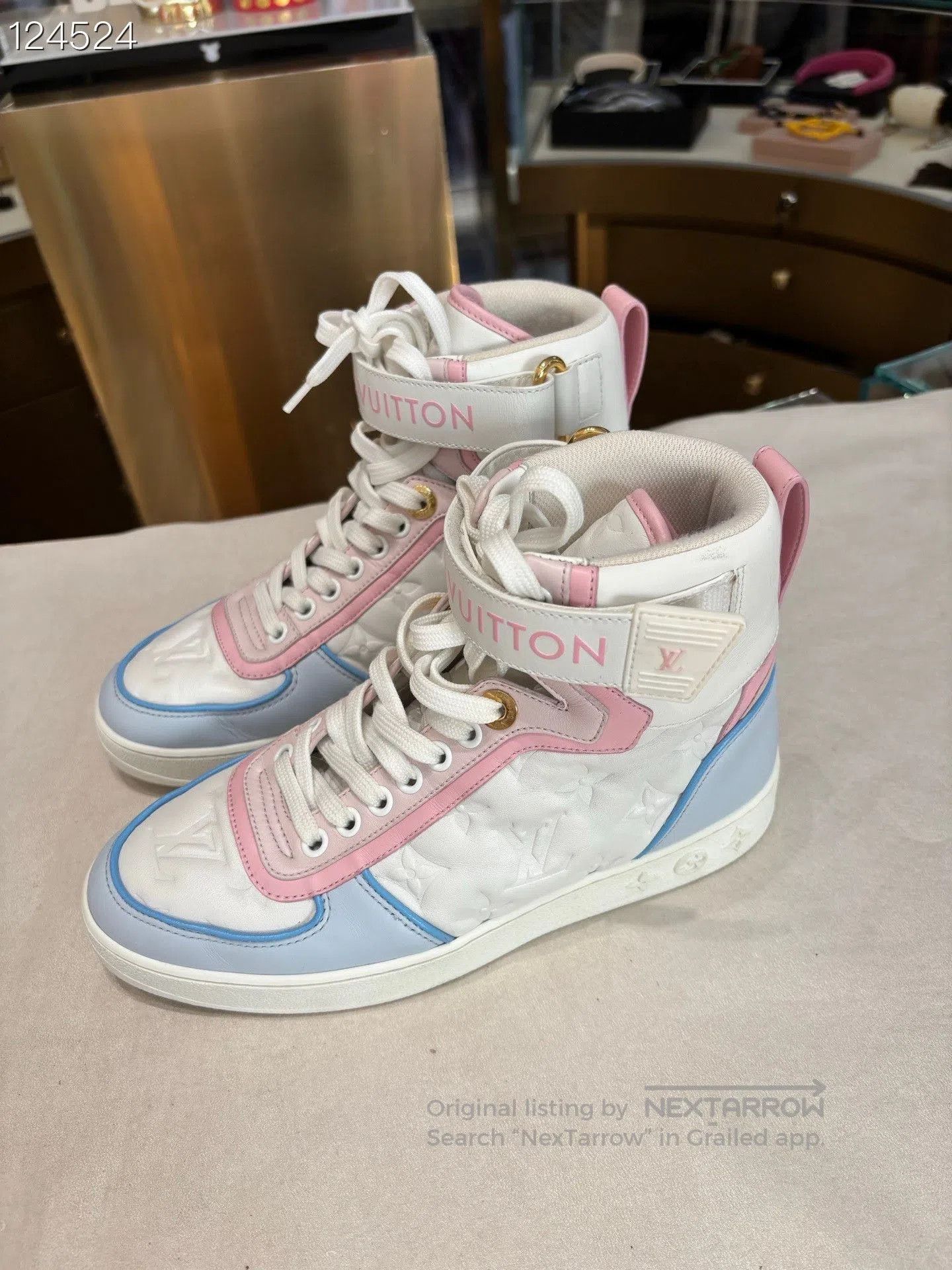 Louis Vuitton LV Ice Cream Embossed High. Size US 5 / IT 35 - 3 Thumbnail