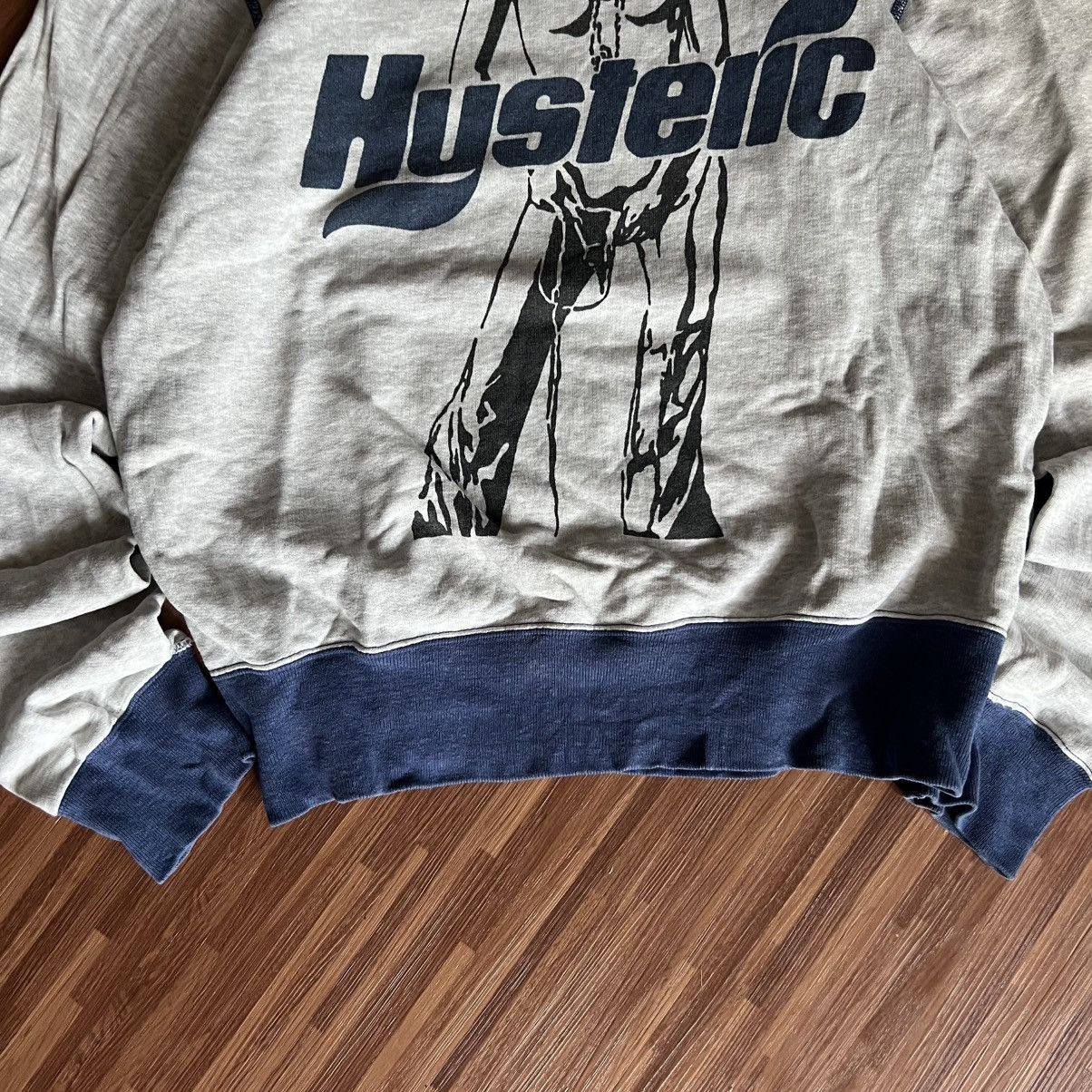Hysteric Glamour × Japanese Brand × Vintage “HYSTERIC GLAMOUR” TRASHED NAKED GIRL SWEATSHIRT Size M / US 6-8 / IT 42-44 - 4 Thumbnail