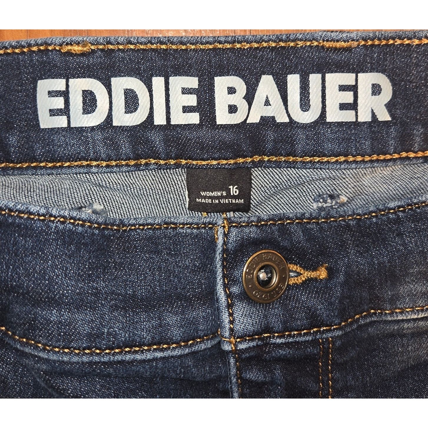 Eddie Bauer Eddie Bauer Women's Size 16 High Rise Bootcut Jeans Size 38" / US 16 / IT 52 - 6 Thumbnail