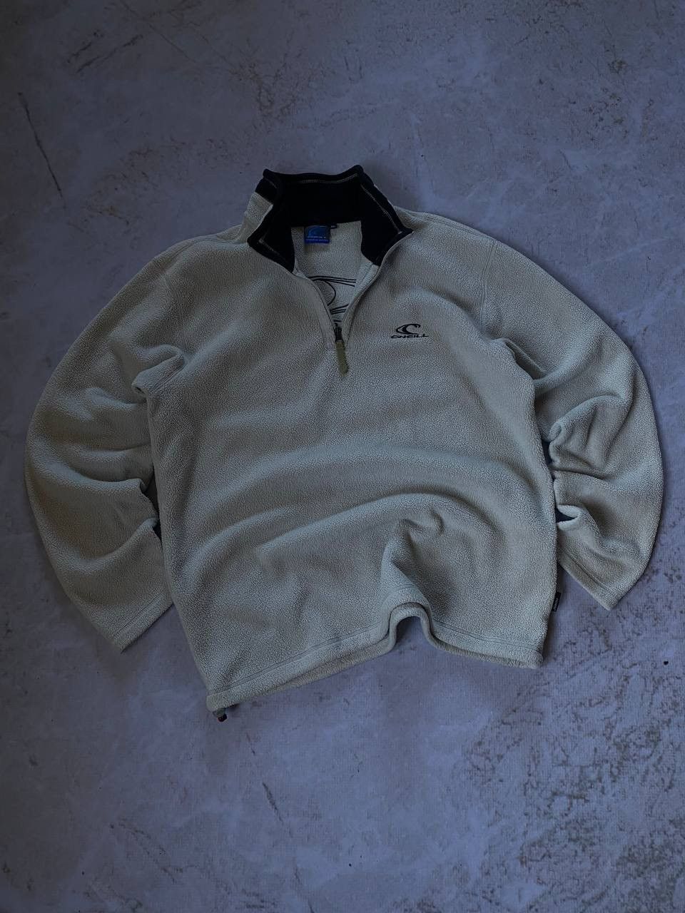 O'Neill Vintage 90s O’Neil 1/4 Zip Fleece Sweatshirt Big Logo Y2K Size US XL / EU 56 / 4 - 1 Thumbnail