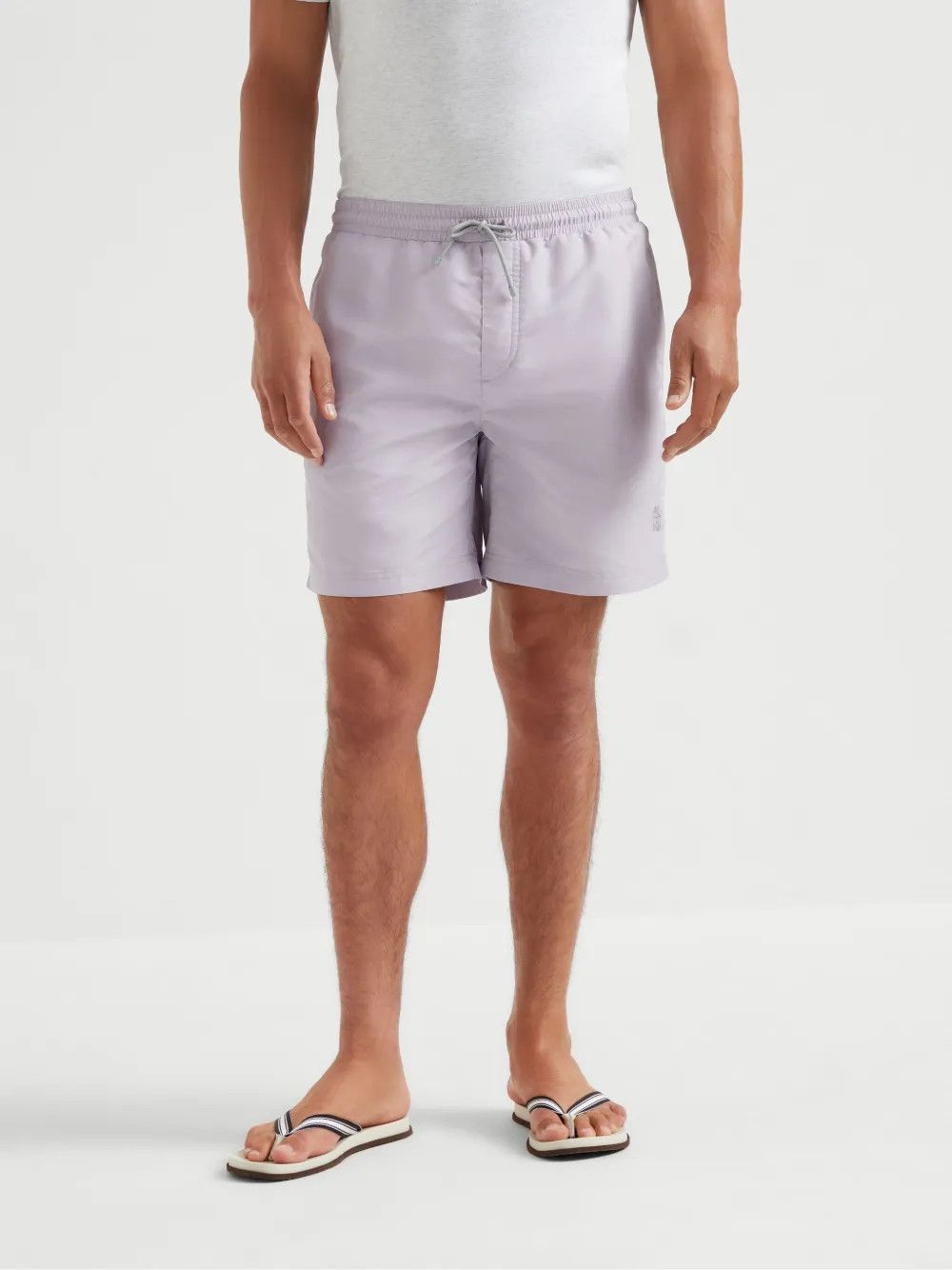 Brunello Cucinelli o1la1rc1a0426 Swim Shorts in lavender Size US 32 / EU 48 - 3 Thumbnail