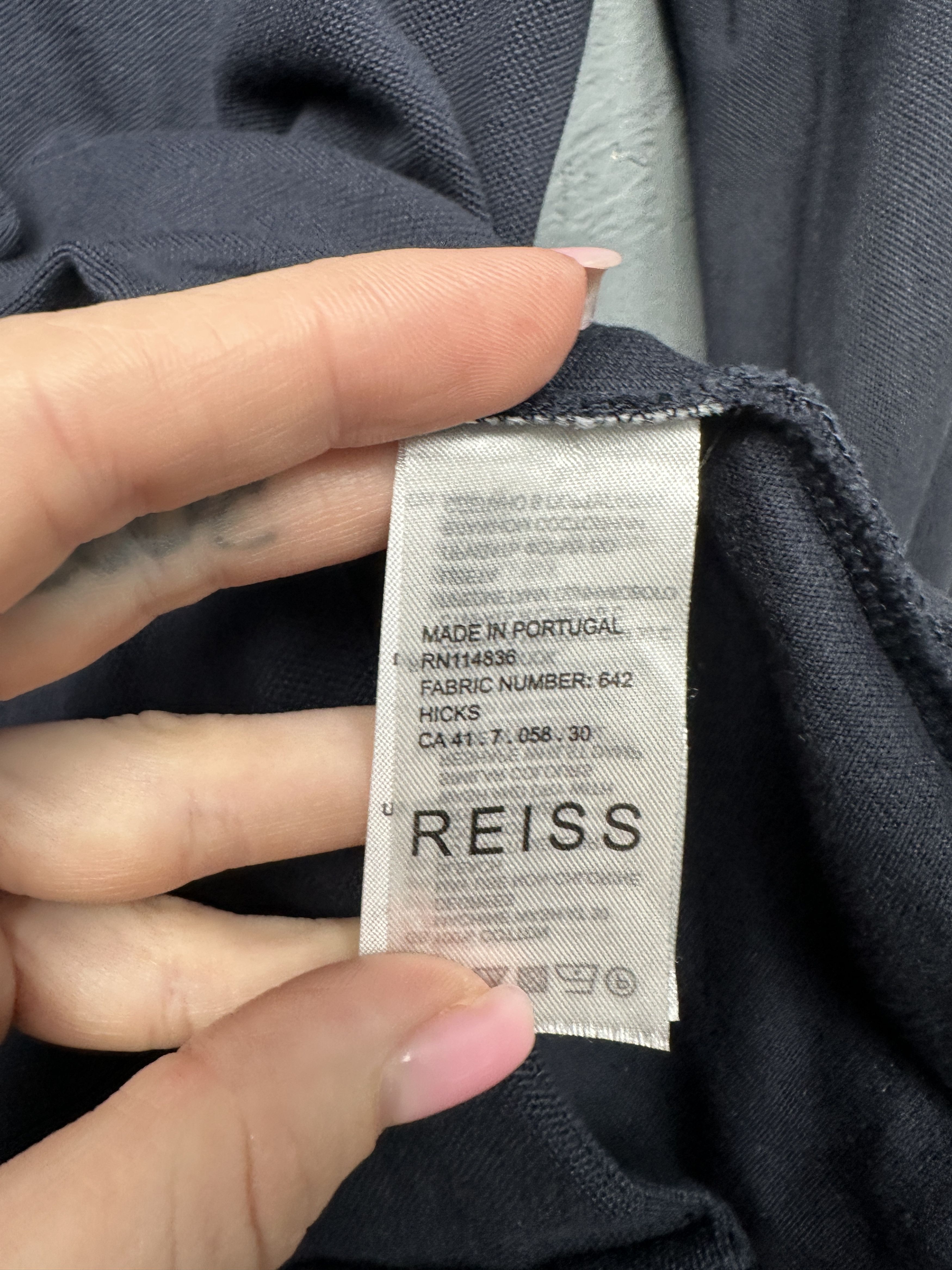 Reiss Reiss Mens Long Sleeve Knit Shirt Size US XL / EU 56 / 4 - 4 Thumbnail